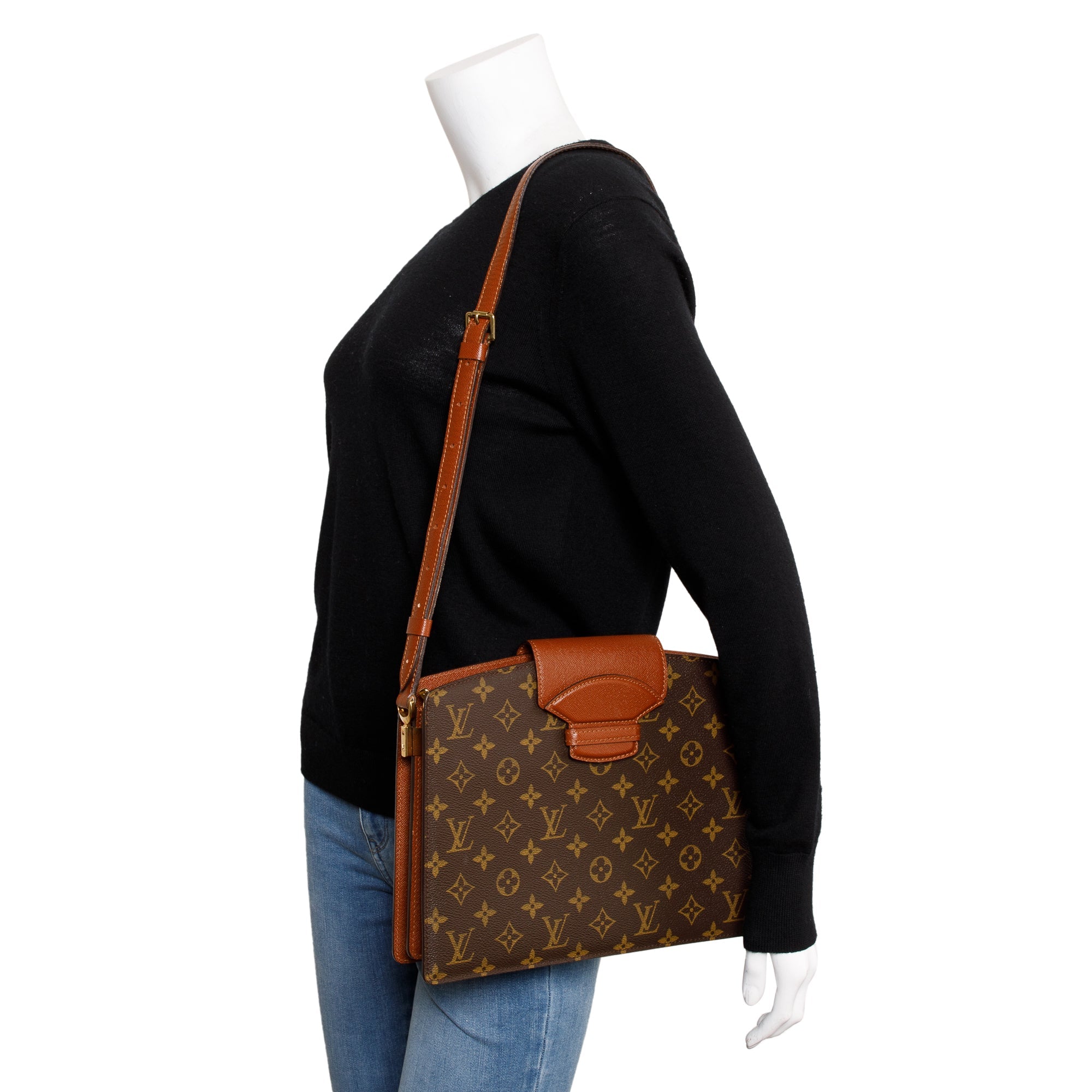 Louis Vuitton Monogram Courcelles Bag