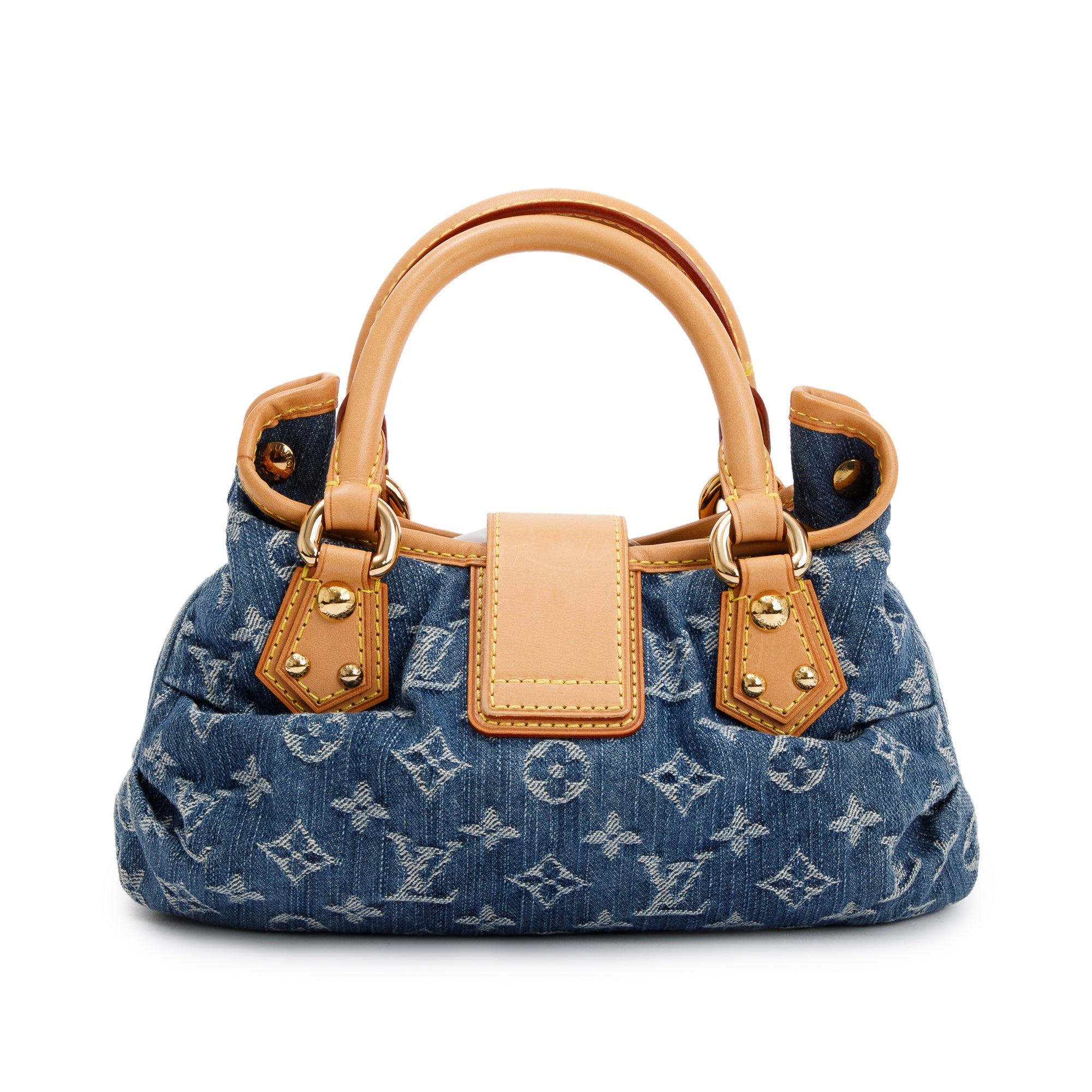 Louis Vuitton Monogram Denim Small Pleaty Bag