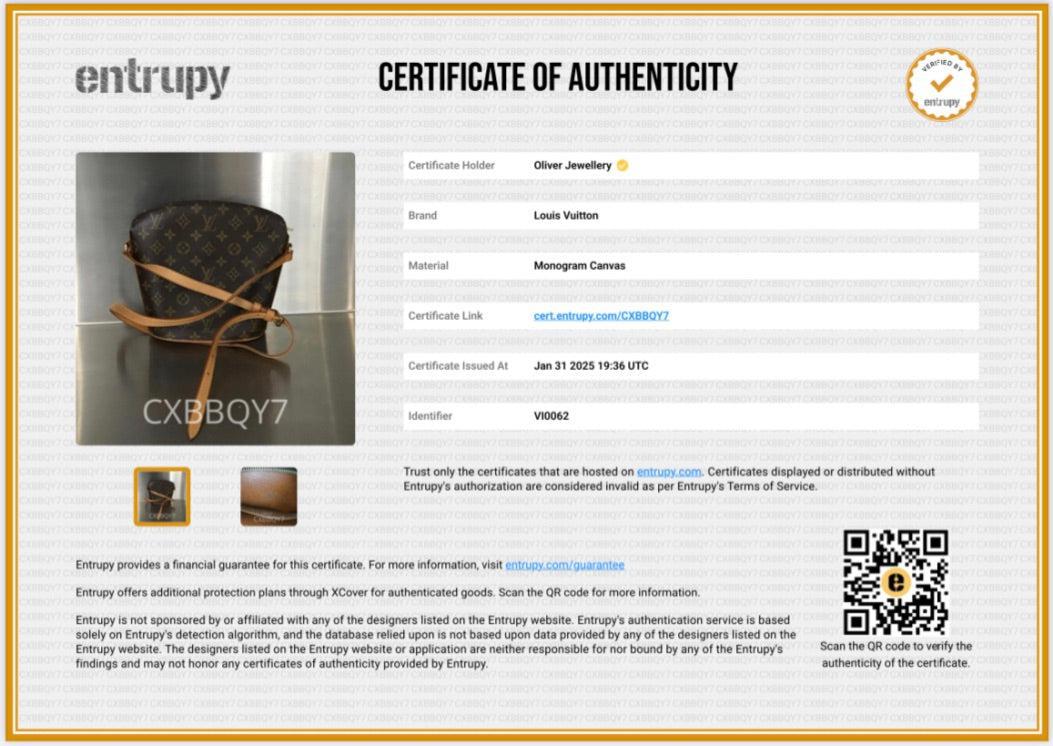 Louis Vuitton Monogram Drouot Crossbody Bag