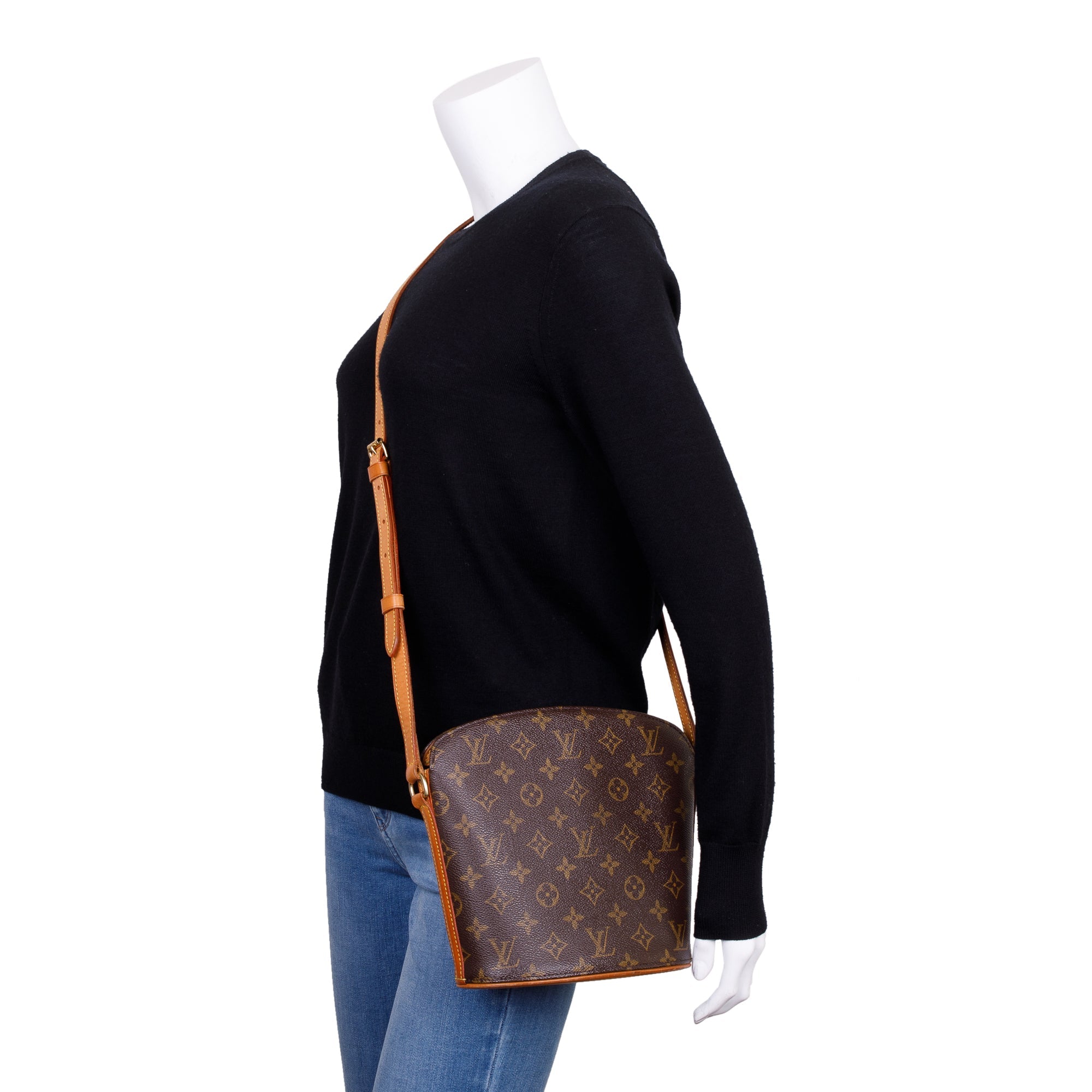 Louis Vuitton Monogram Drouot Crossbody Bag