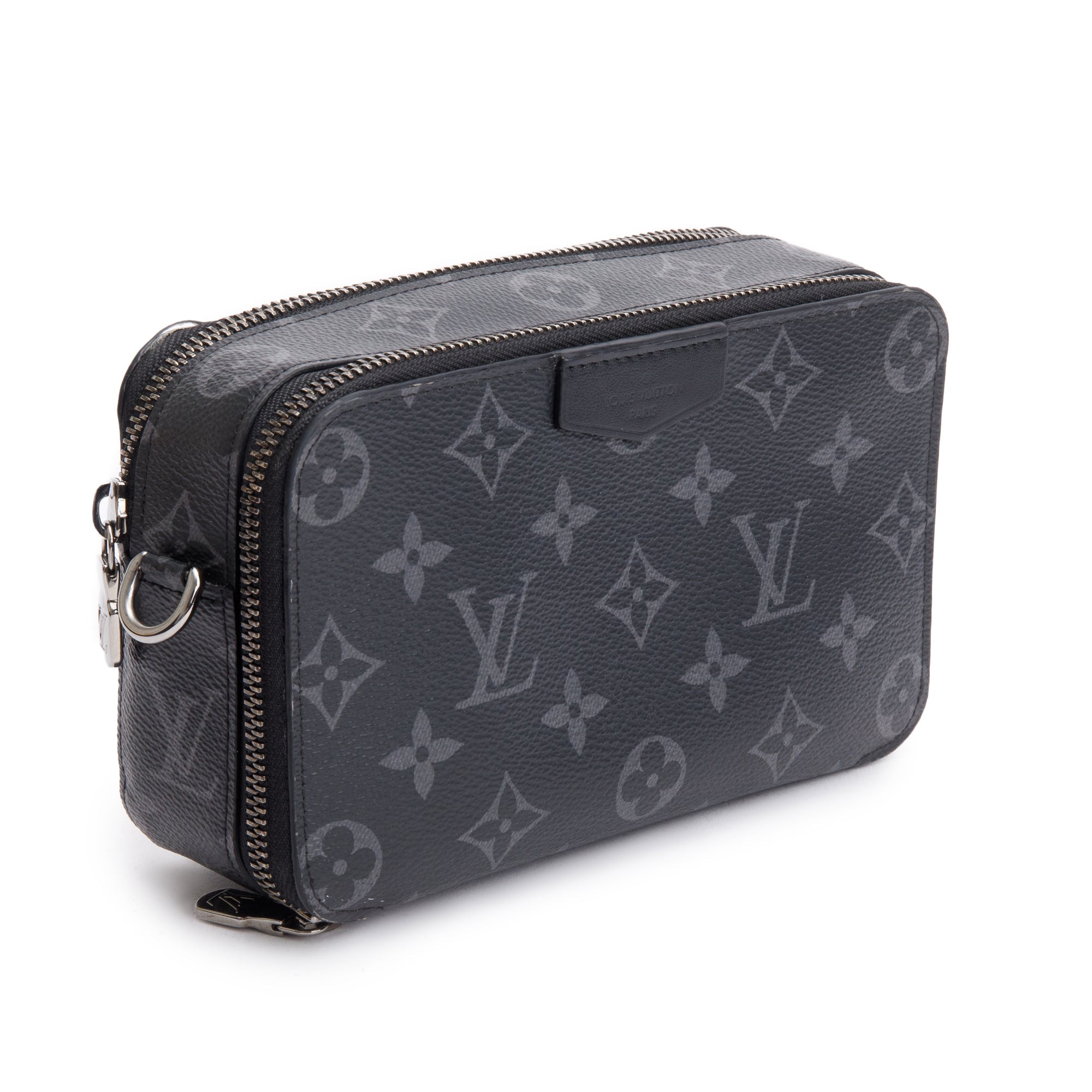 Louis Vuitton Monogram Eclipse Alpha Wearable Wallet Crossbody