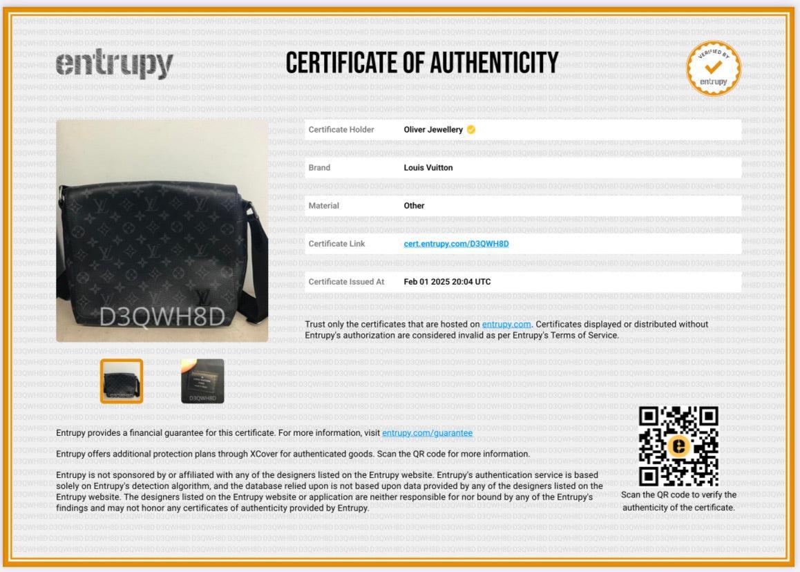 Louis Vuitton Monogram Eclipse District PM Bag