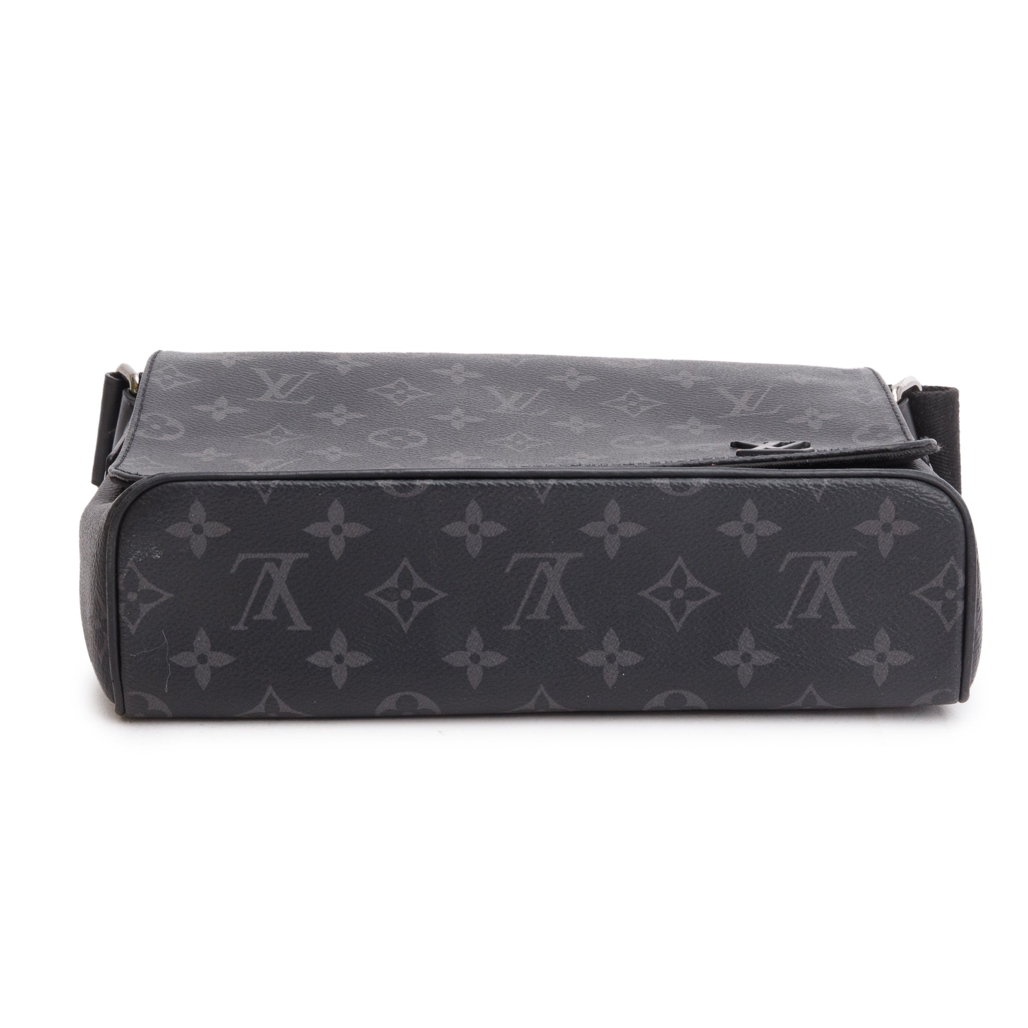 Louis Vuitton Monogram Eclipse District PM Bag w/ Box