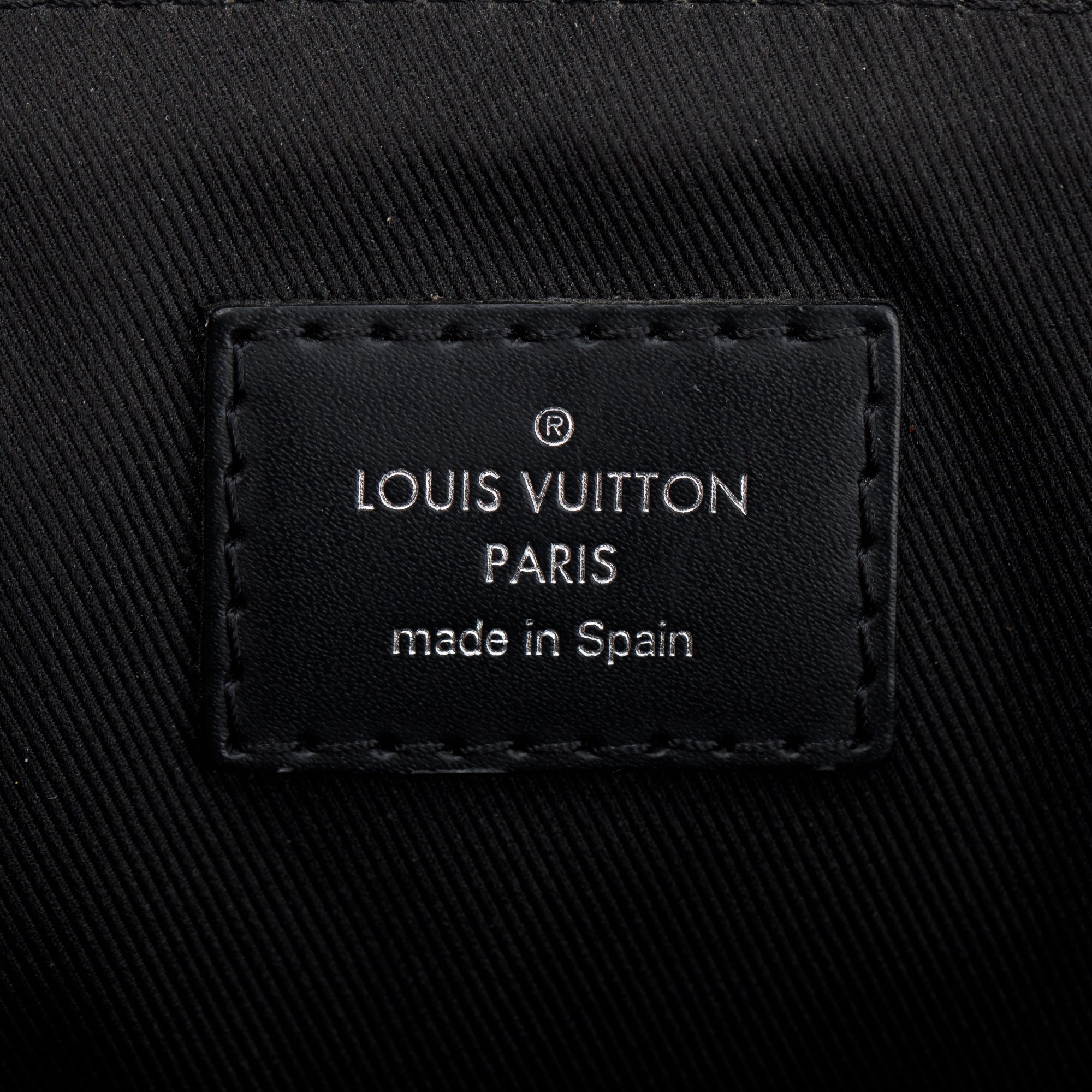 Louis Vuitton Monogram Eclipse District PM w/ Box