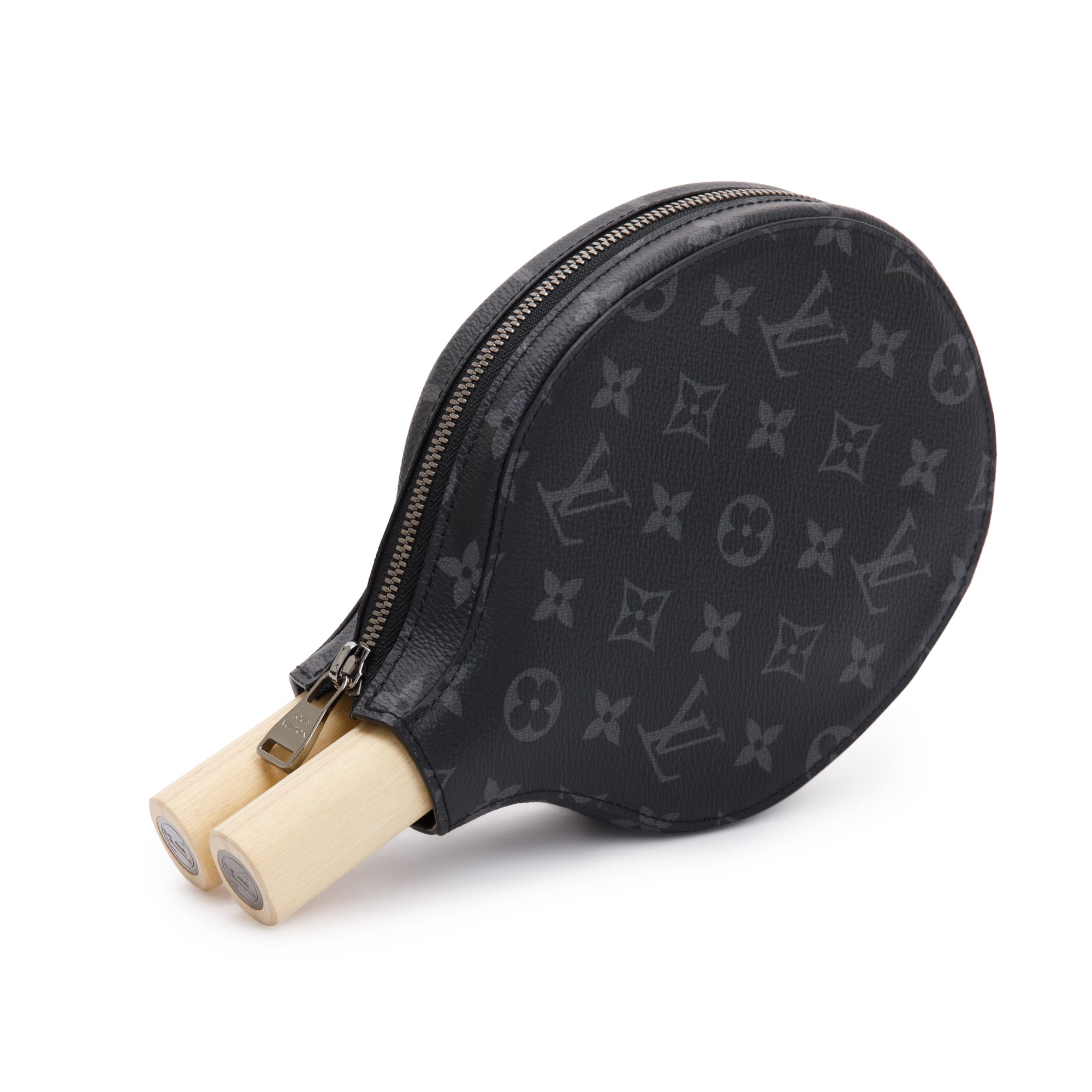 Louis Vuitton Monogram Eclipse James Ping Pong Set w/ Box