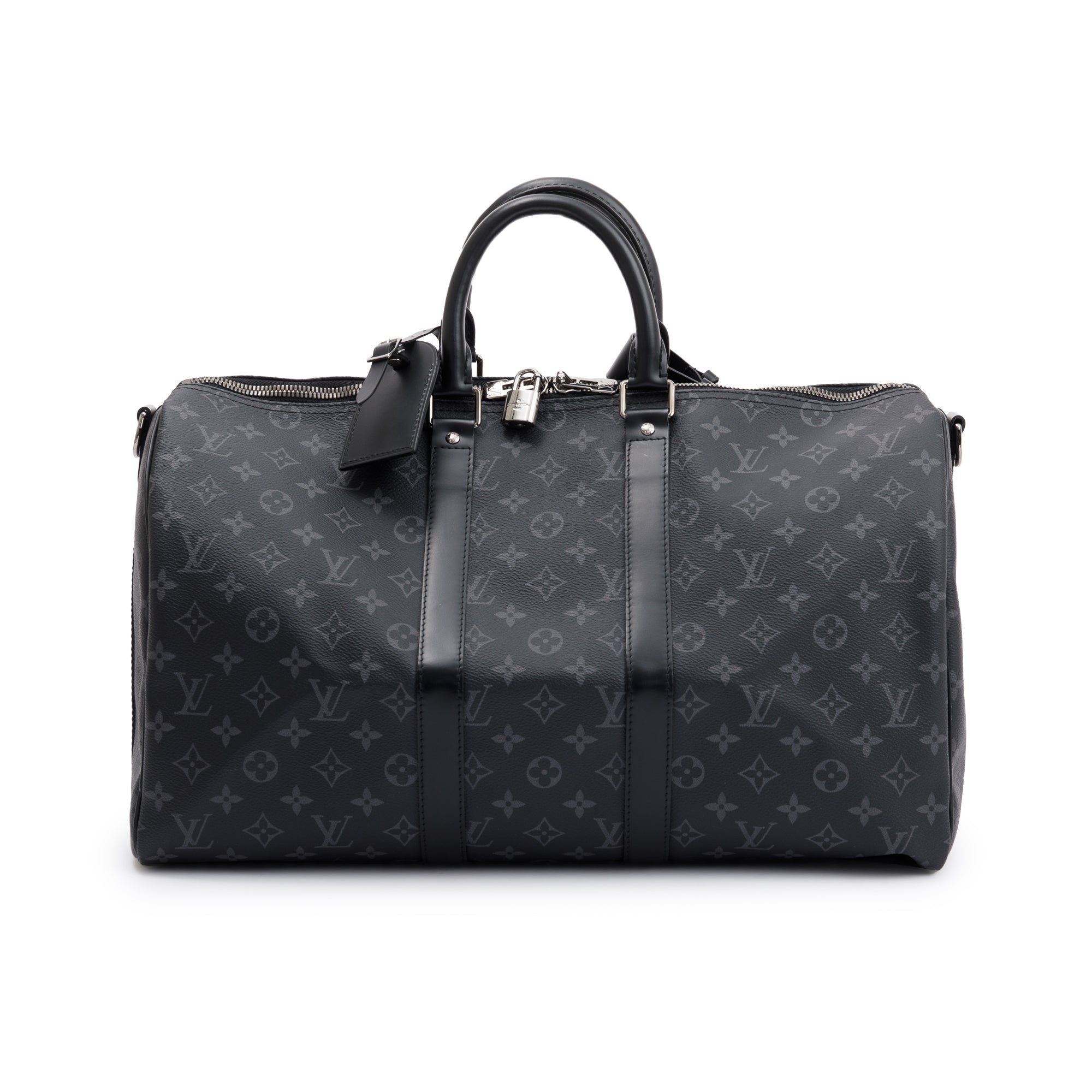 Louis Vuitton Monogram Eclipse Keepall Bandouliere 45 w/ Box