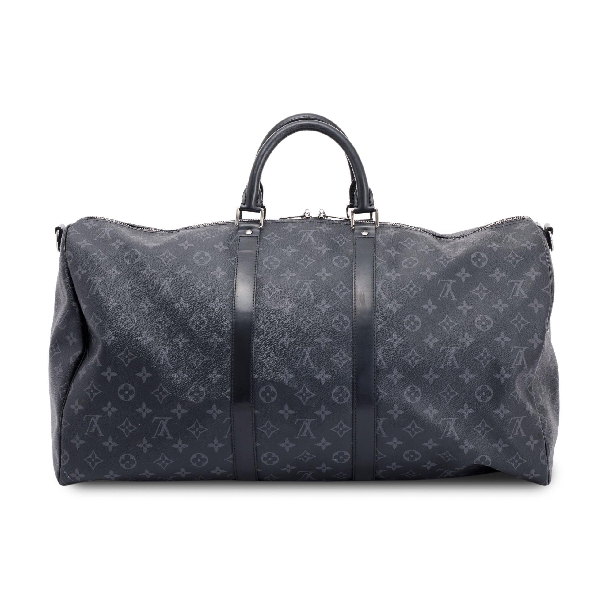 Louis Vuitton Monogram Eclipse Keepall Bandouliere 55