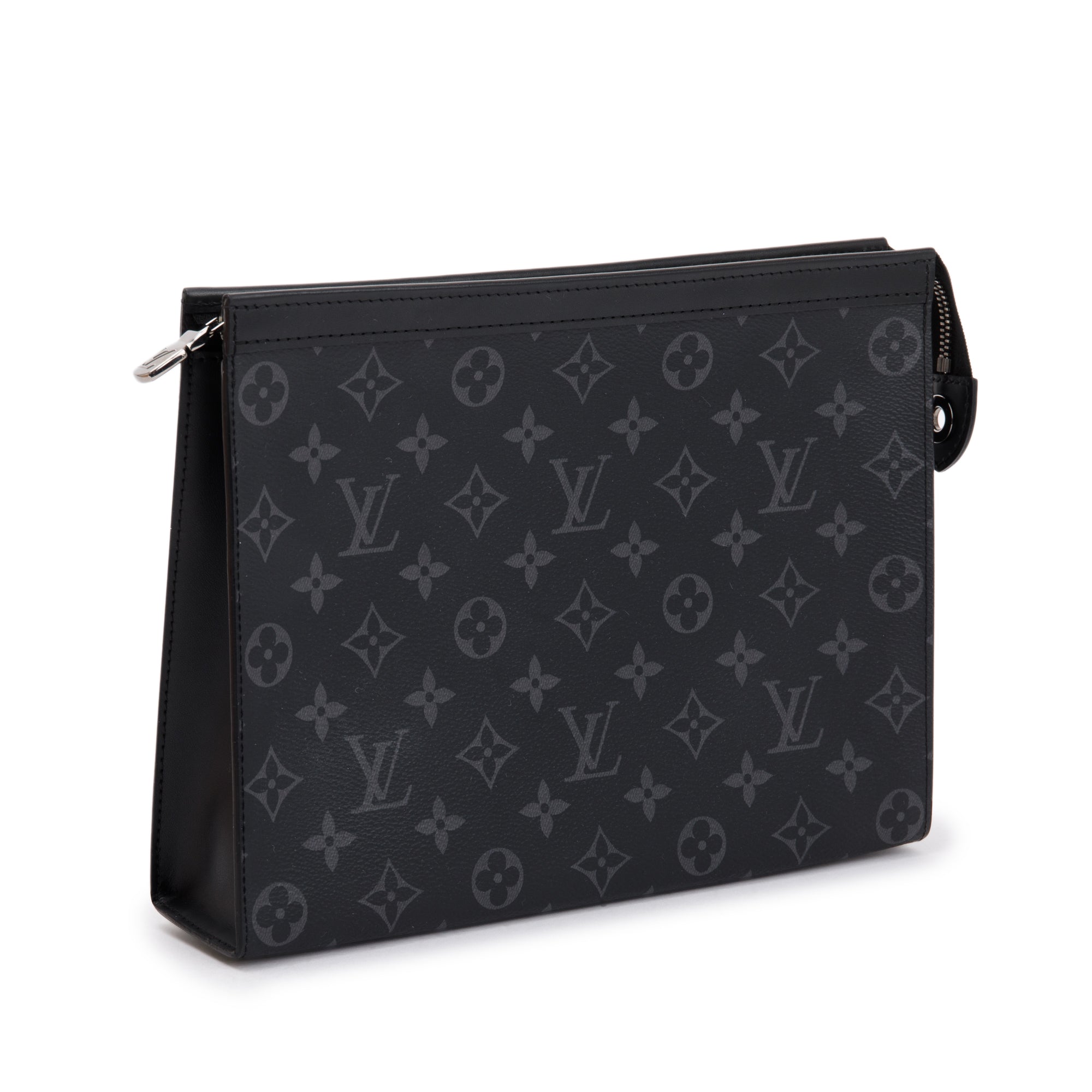 Louis Vuitton Monogram Eclipse Pochette Voyage MM w/ Box & Receipt