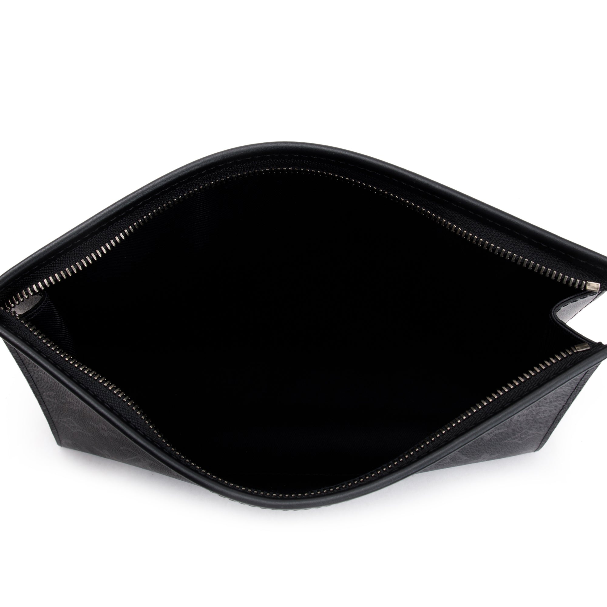 Louis Vuitton Monogram Eclipse Pochette Voyage MM w/ Box & Receipt