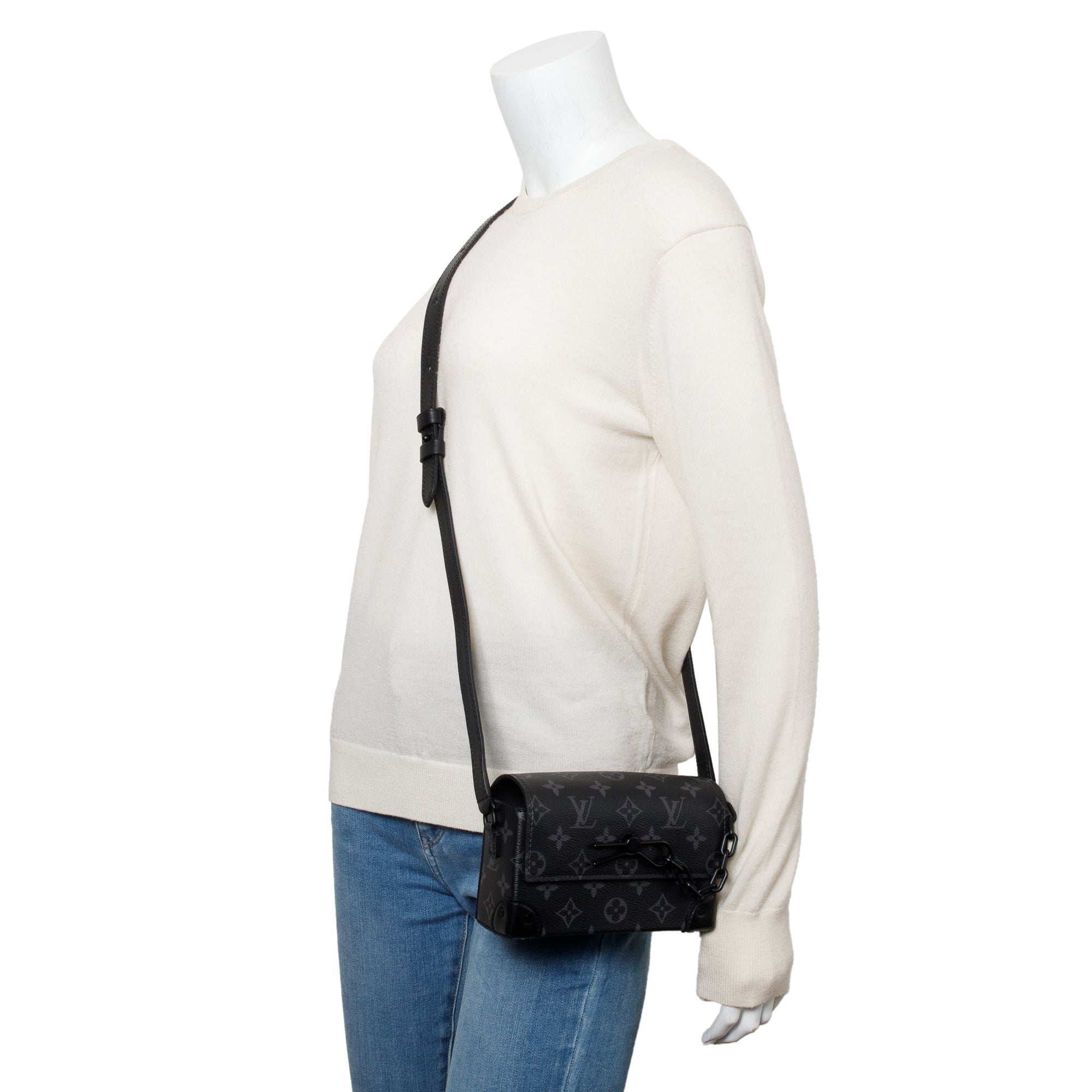 Louis Vuitton Monogram Eclipse Steamer Wearable Crossbody