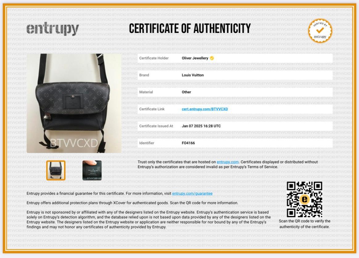 Louis Vuitton Monogram Eclipse Voyager PM Messenger Bag