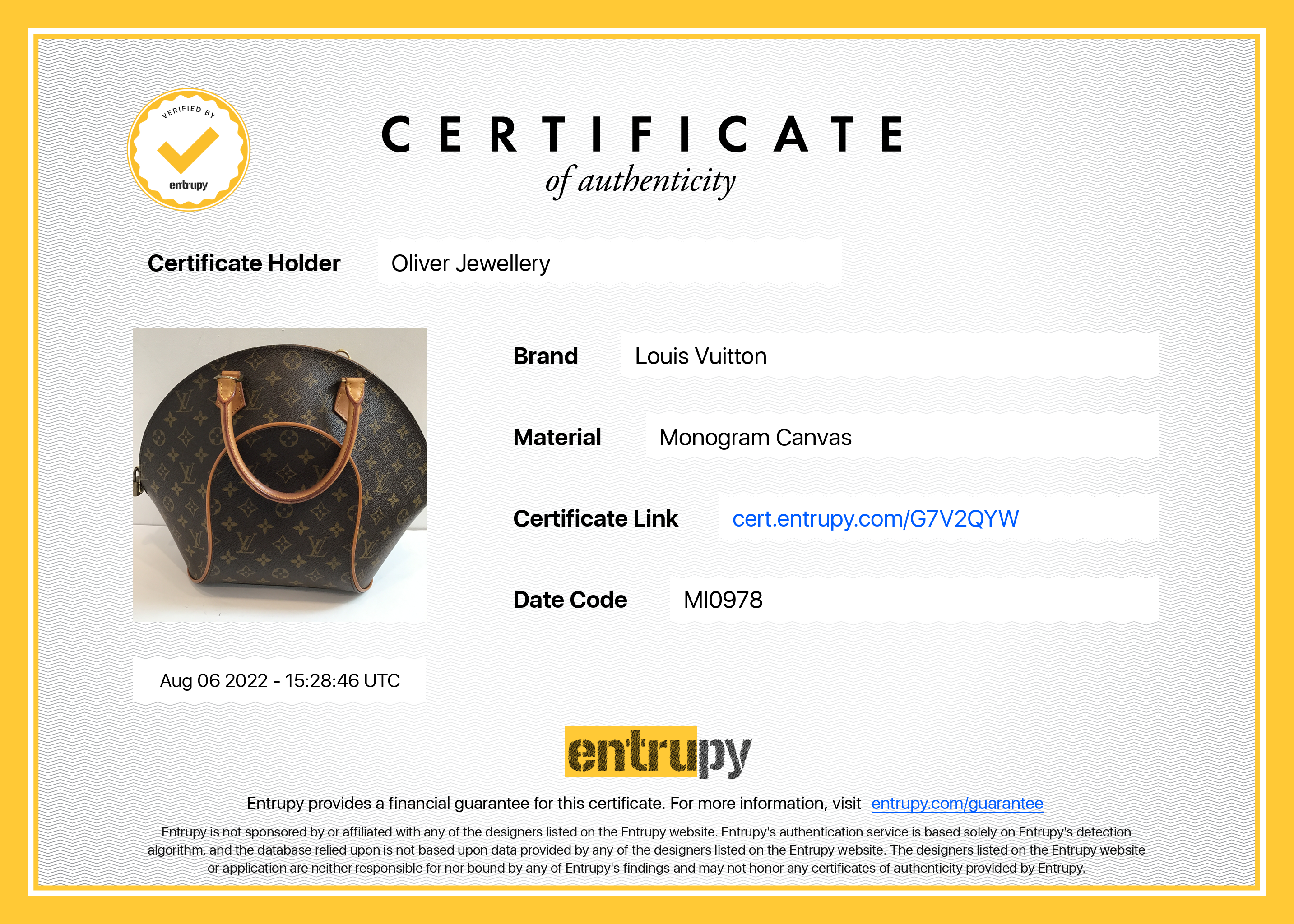 Louis Vuitton Monogram Ellipse MM