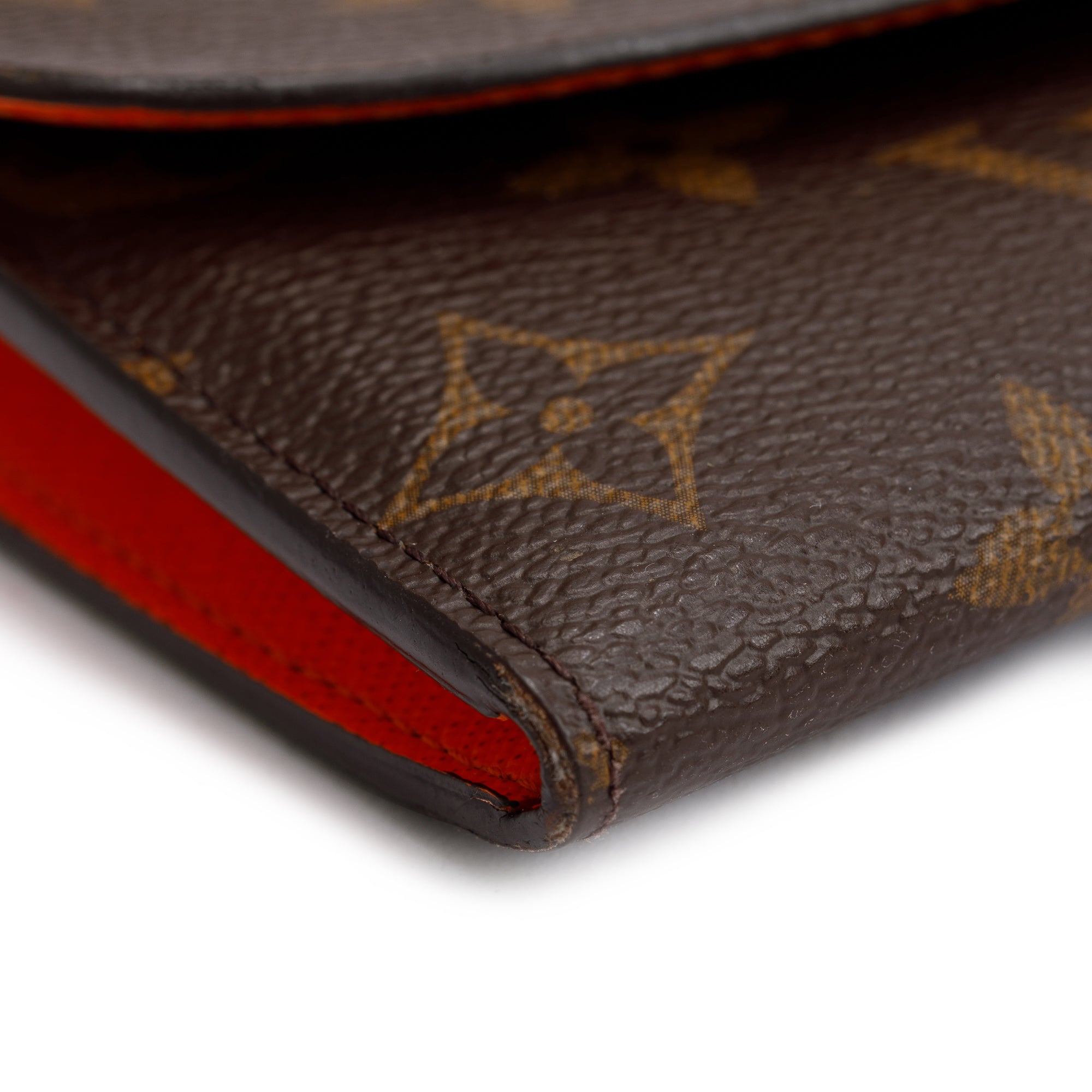 Louis Vuitton Monogram Emilie Wallet w/ Box & Receipt