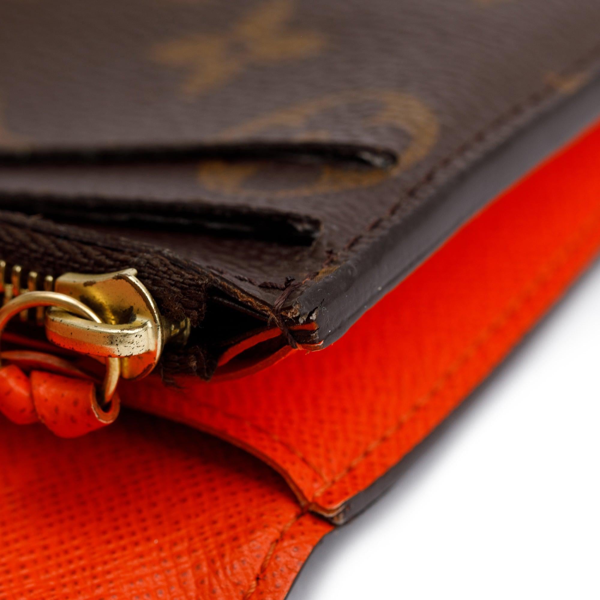 Louis Vuitton Monogram Emilie Wallet w/ Box & Receipt