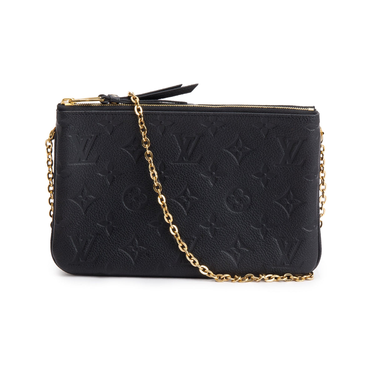 Louis Vuitton Monogram Empreinte Double Zip Pochette – OLIVER'S
