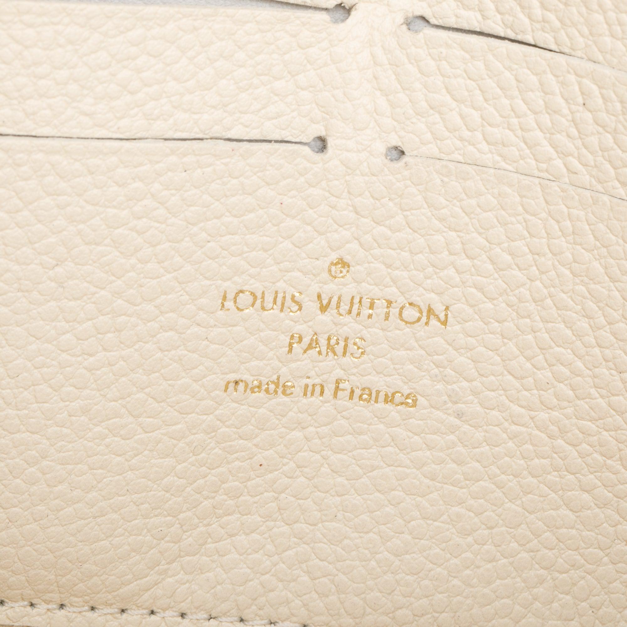 Louis Vuitton Monogram Empreinte Leather Zippy Wallet