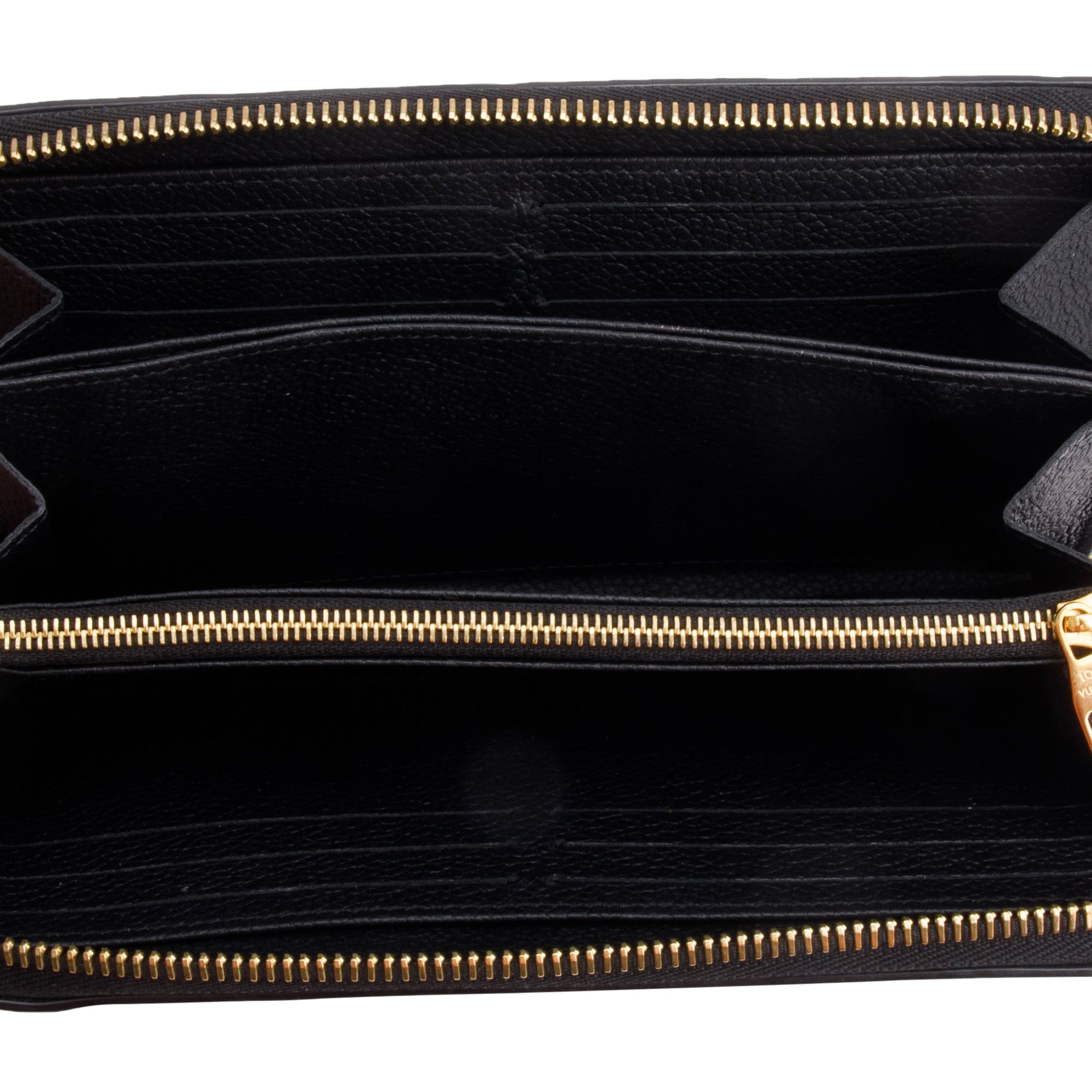 Louis Vuitton Monogram Empreinte Leather Zippy Wallet