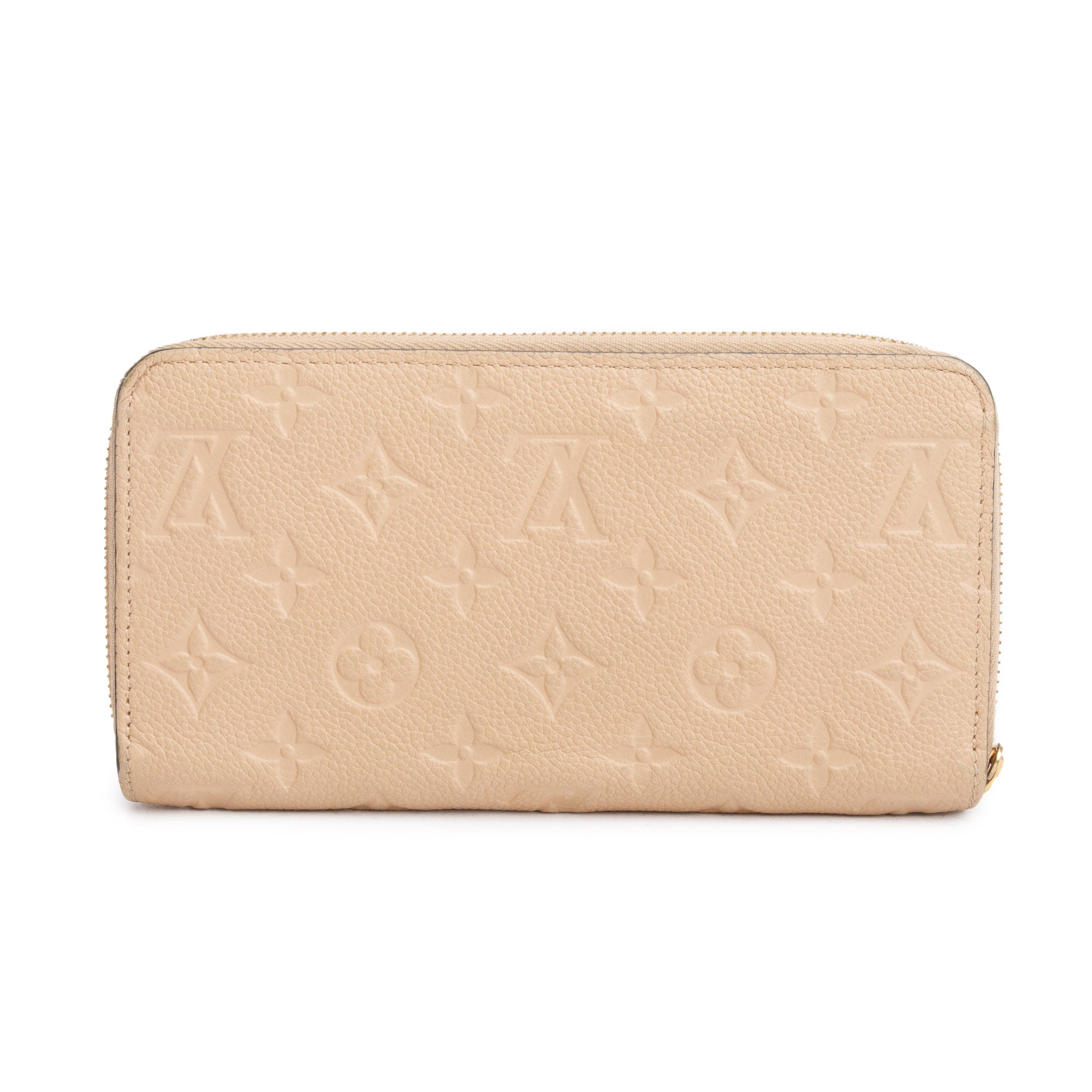 Louis Vuitton Monogram Empreinte Leather Zippy Wallet w/ Box