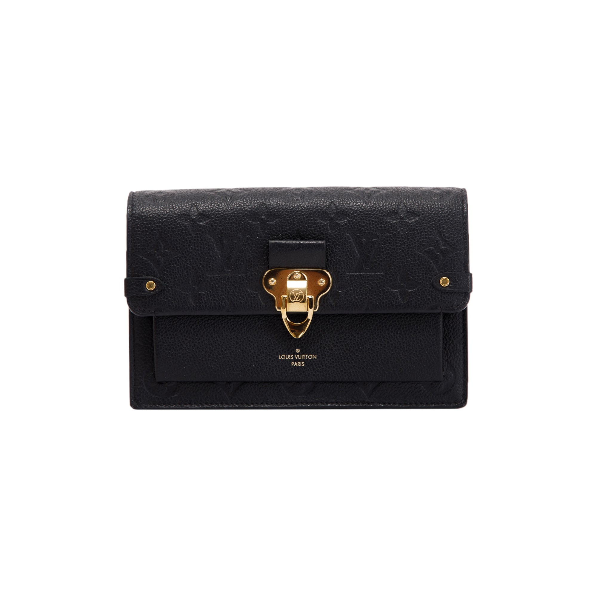 Louis Vuitton Monogram Empreinte Vavin Chain Wallet w/ Box