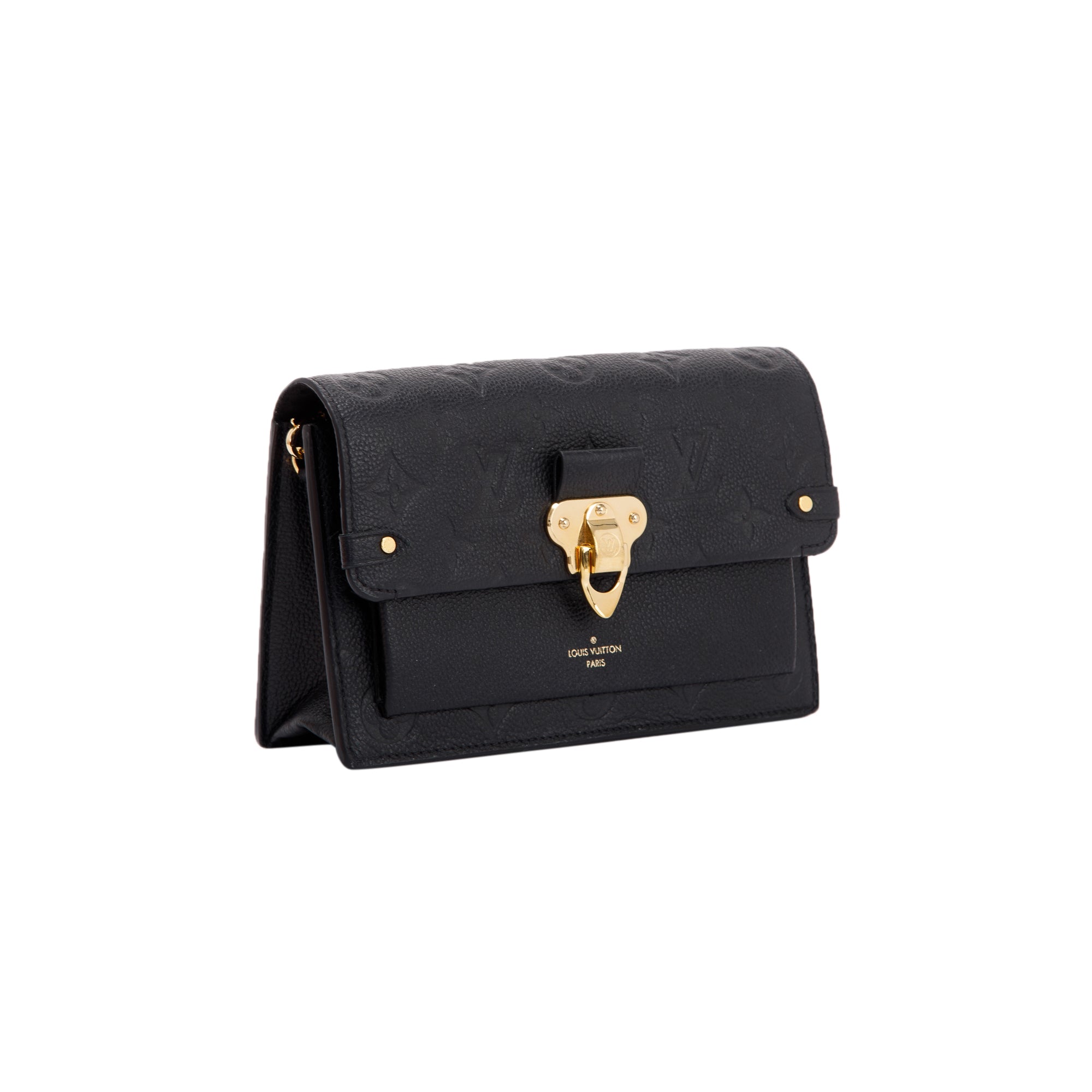 Louis Vuitton Monogram Empreinte Vavin Chain Wallet w/ Box