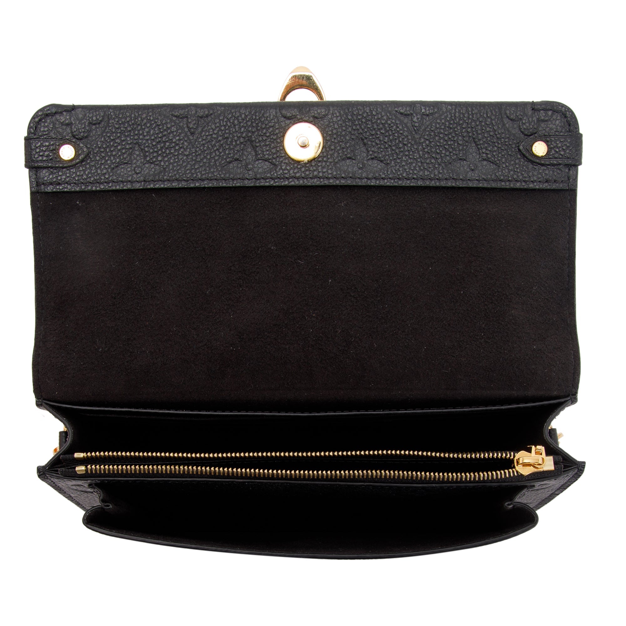 Louis Vuitton Monogram Empreinte Vavin Chain Wallet w/ Box