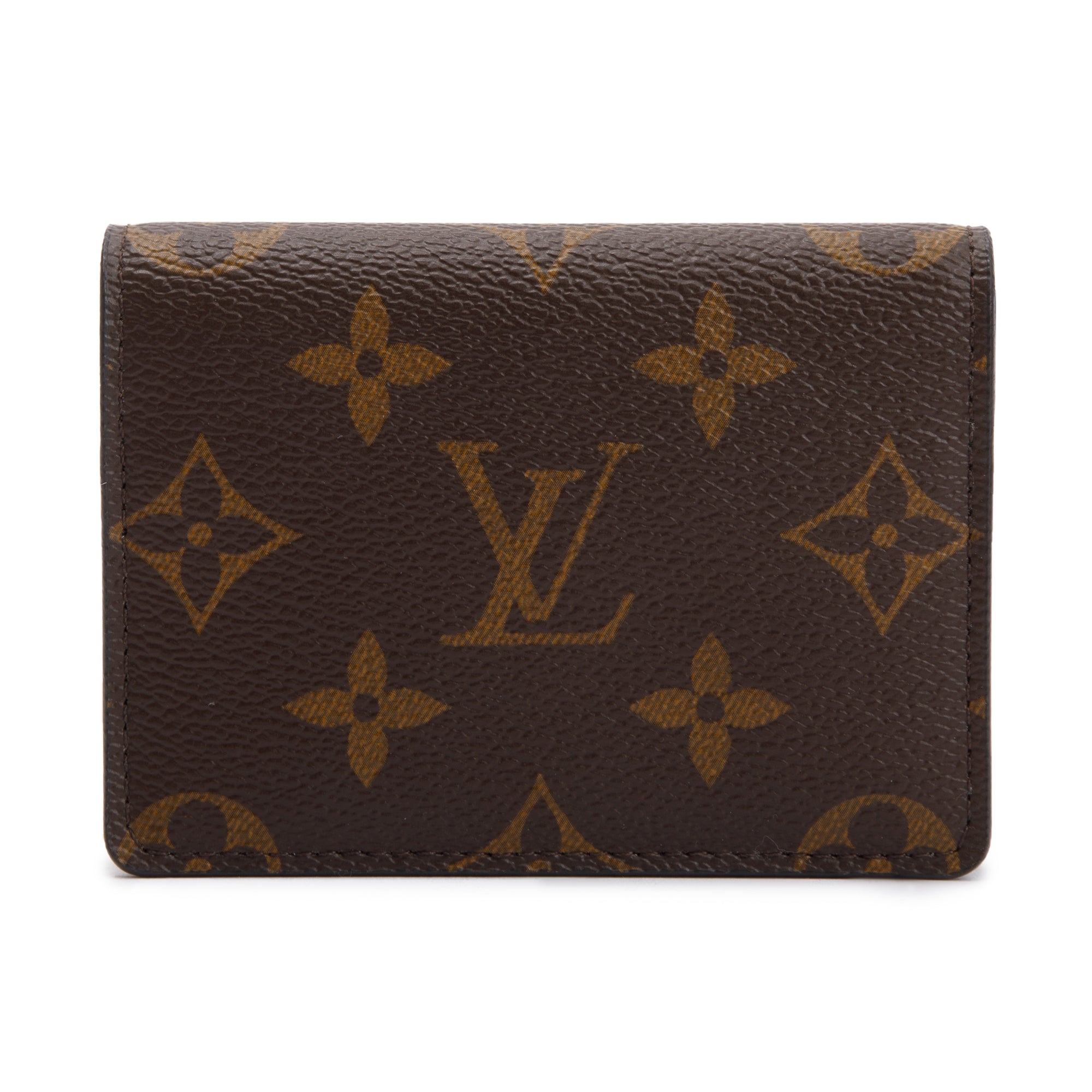 Louis Vuitton Monogram Envelope Business Card Holder w/ Box