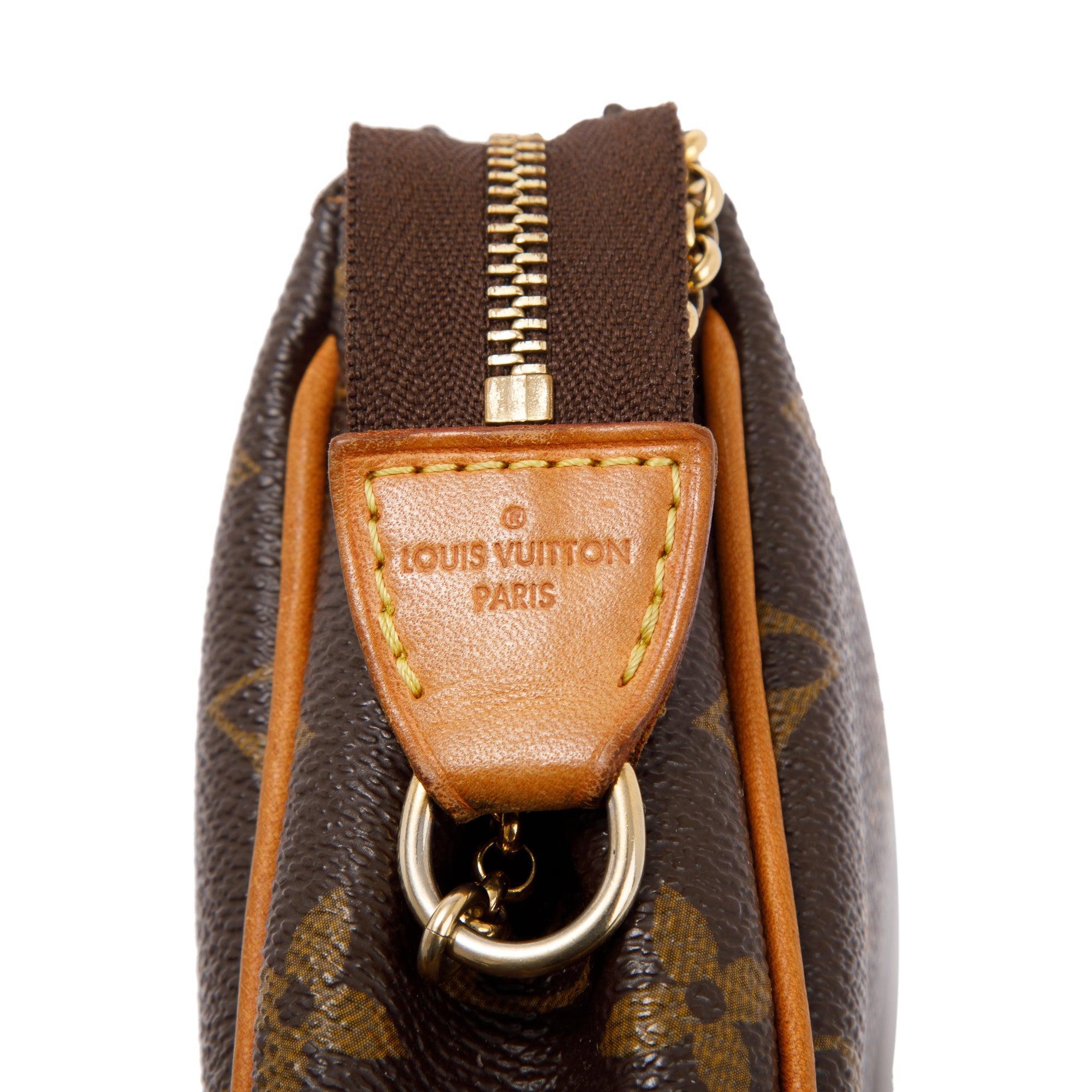 Louis Vuitton Monogram Eva Clutch w/ Strap