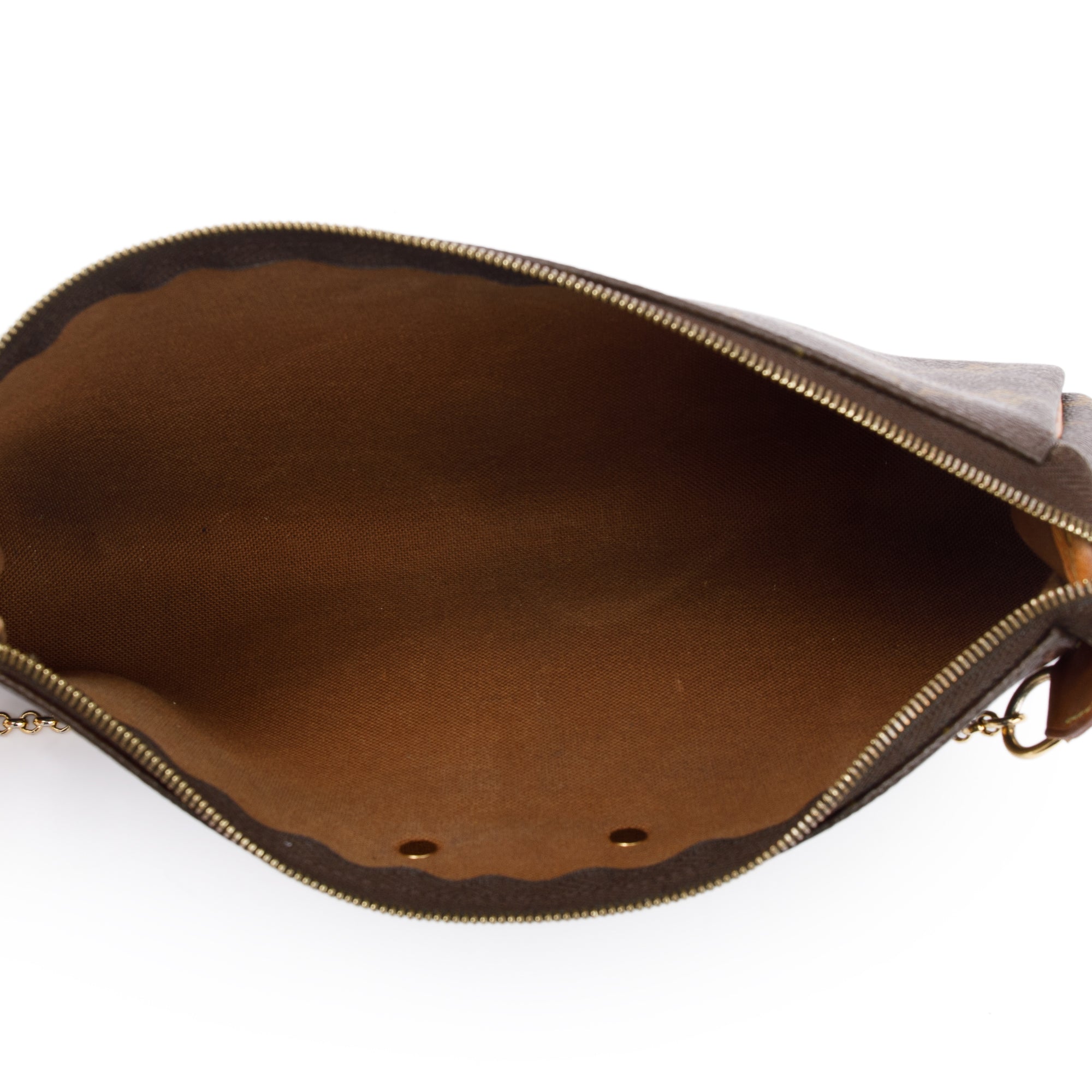 Louis Vuitton Monogram Eva Clutch w/ Strap