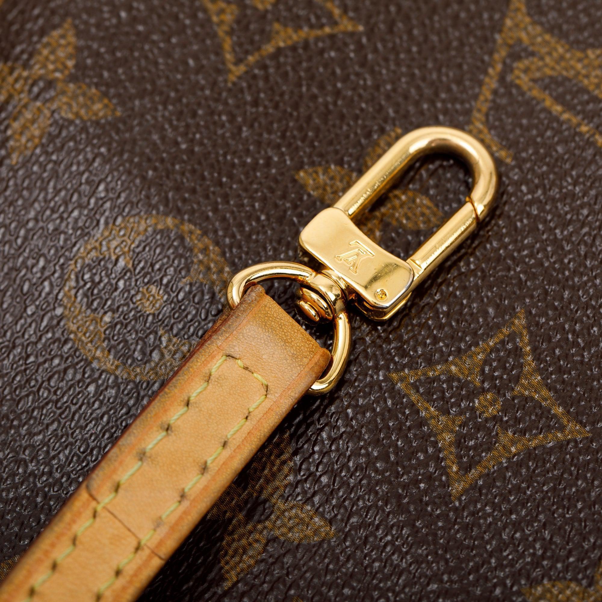 Louis Vuitton Monogram Eva Clutch w/ Strap & Box