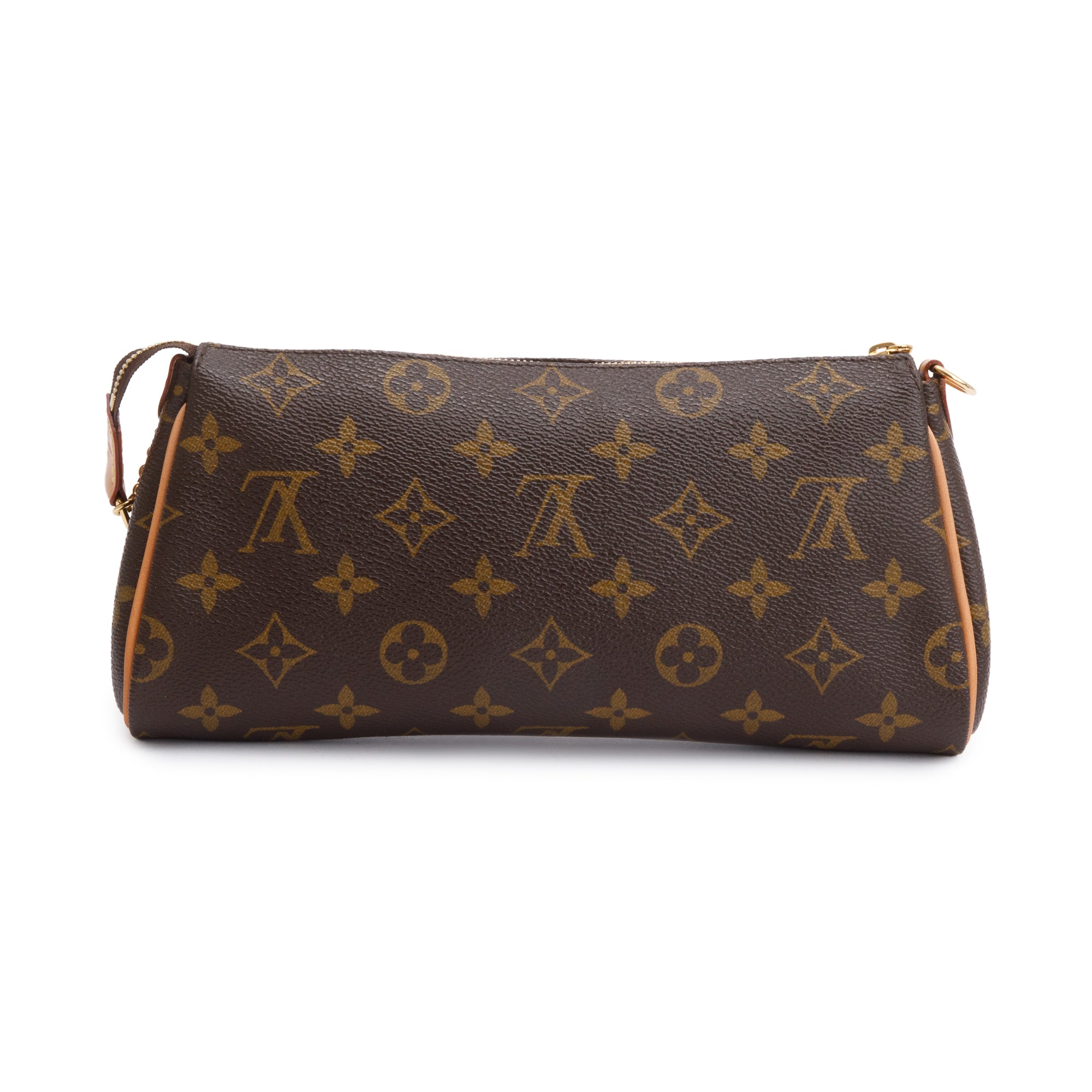 Louis Vuitton Monogram Eva Clutch w/ Strap & Box