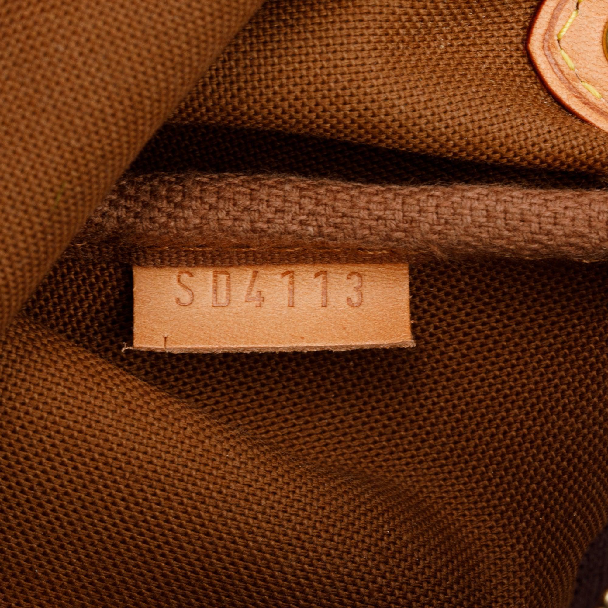 Louis Vuitton Monogram Eva Clutch w/ Strap & Box