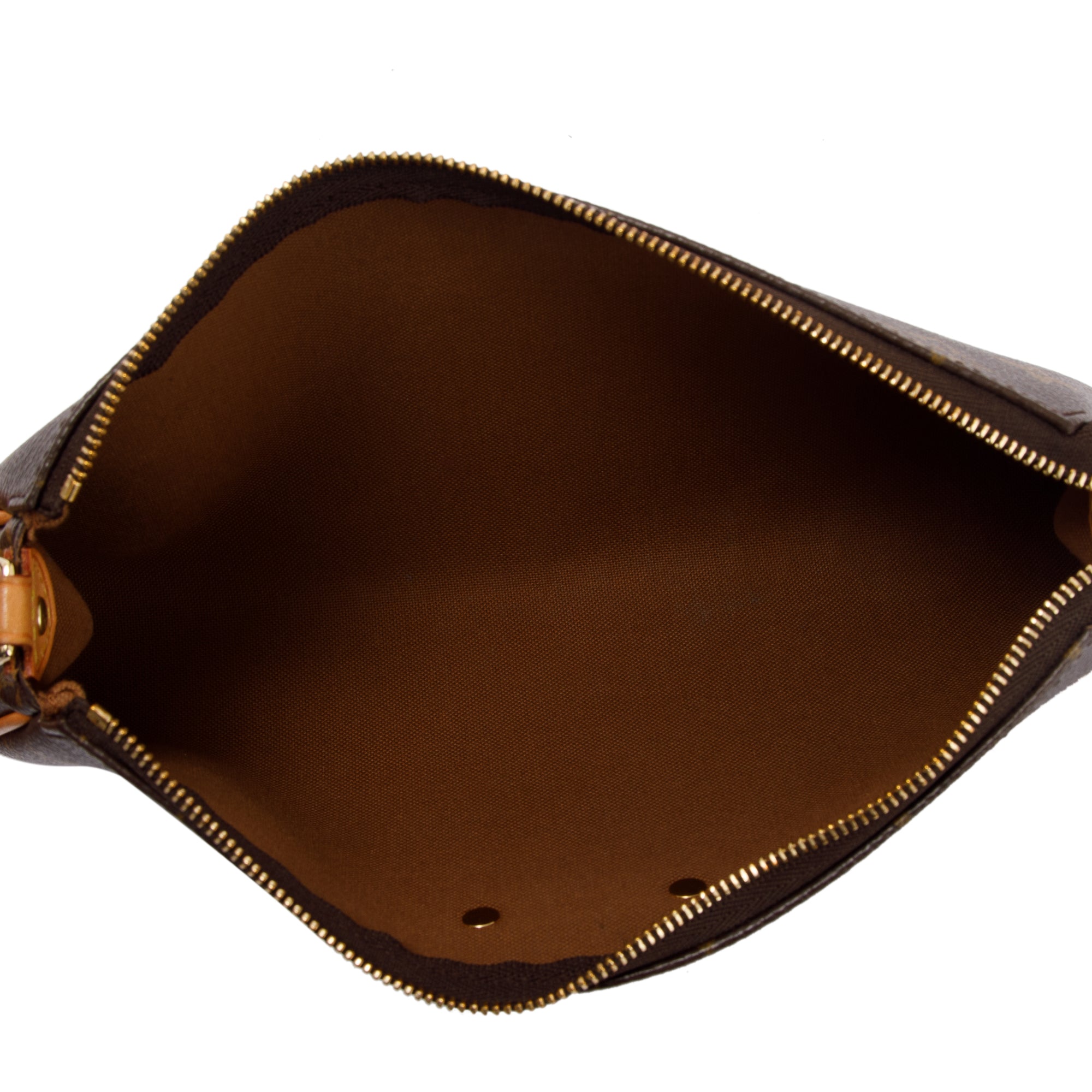 Louis Vuitton Monogram Eva Clutch w/ Strap, Box & Receipt