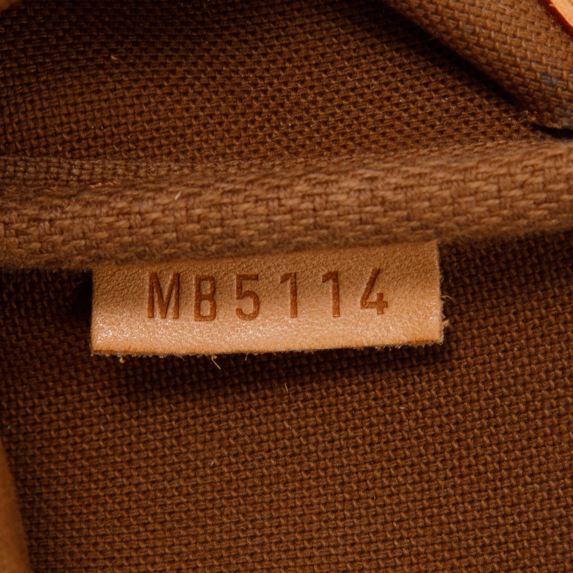 Louis Vuitton Monogram Eva Clutch w/ Strap, Box & Receipt