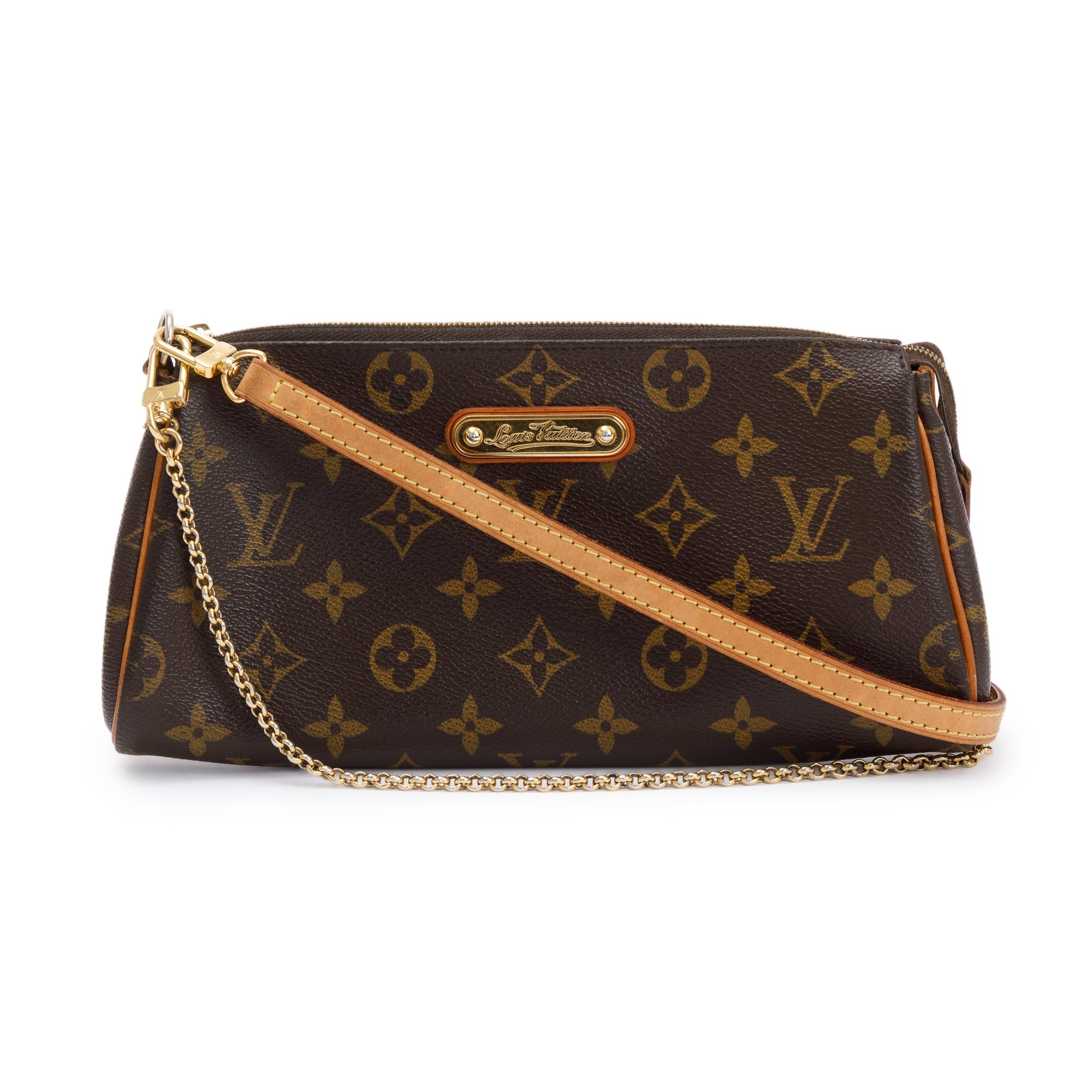 Louis Vuitton Monogram Eva Clutch w/ Strap