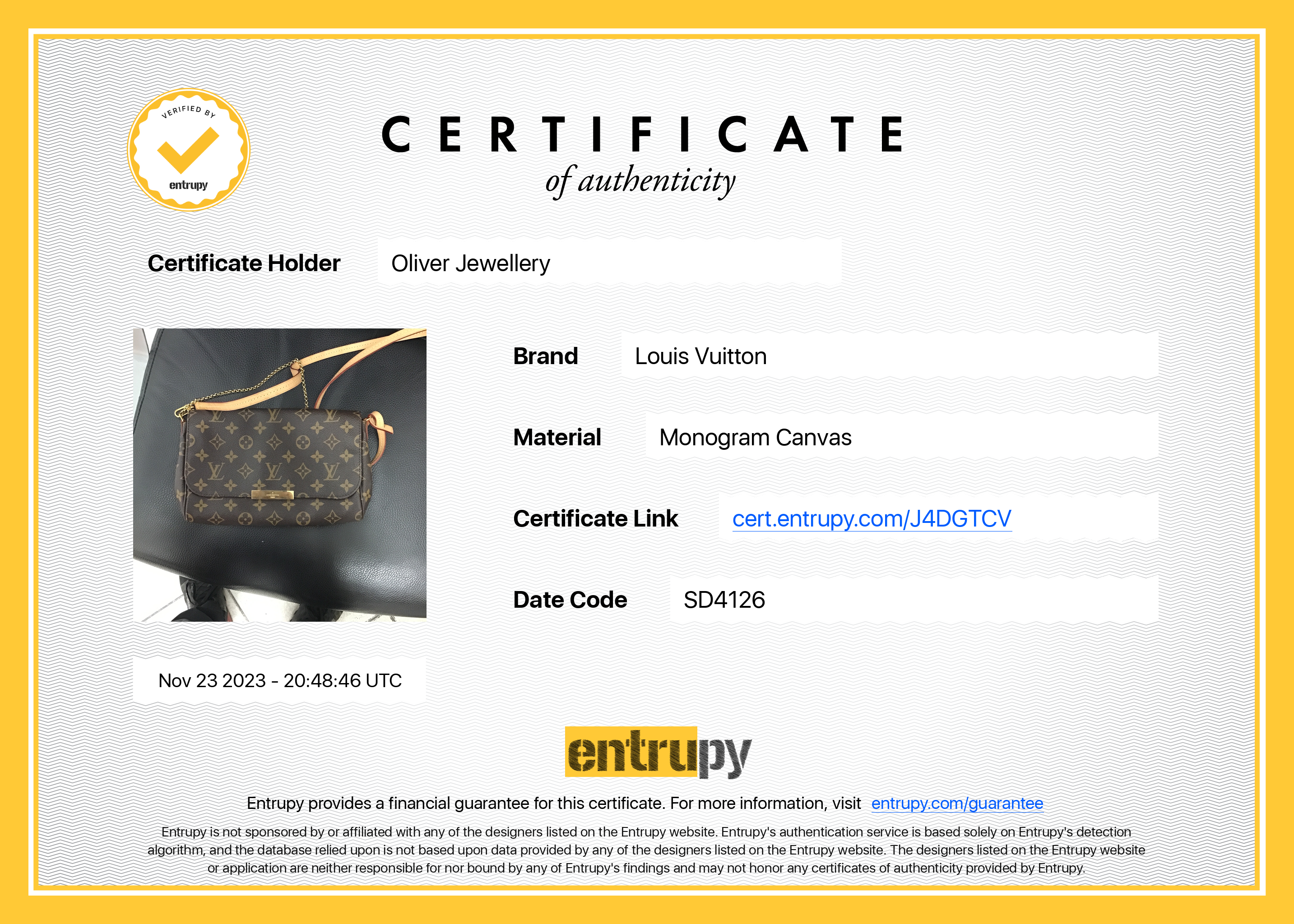 Louis Vuitton Monogram Favorite MM w/ Strap