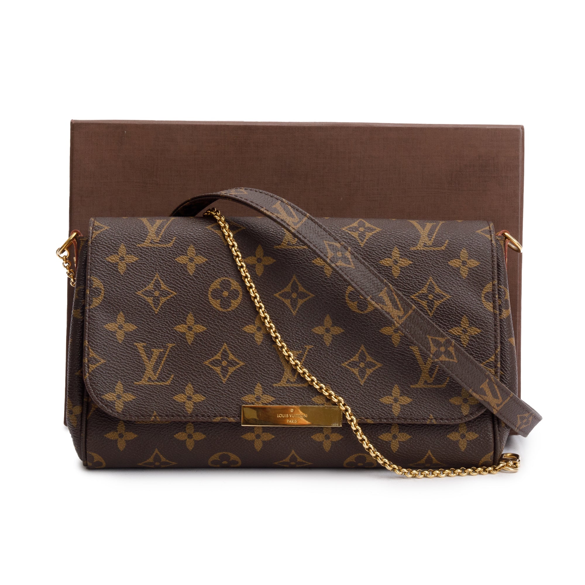 Louis Vuitton Monogram Favorite MM w/ Straps & Box