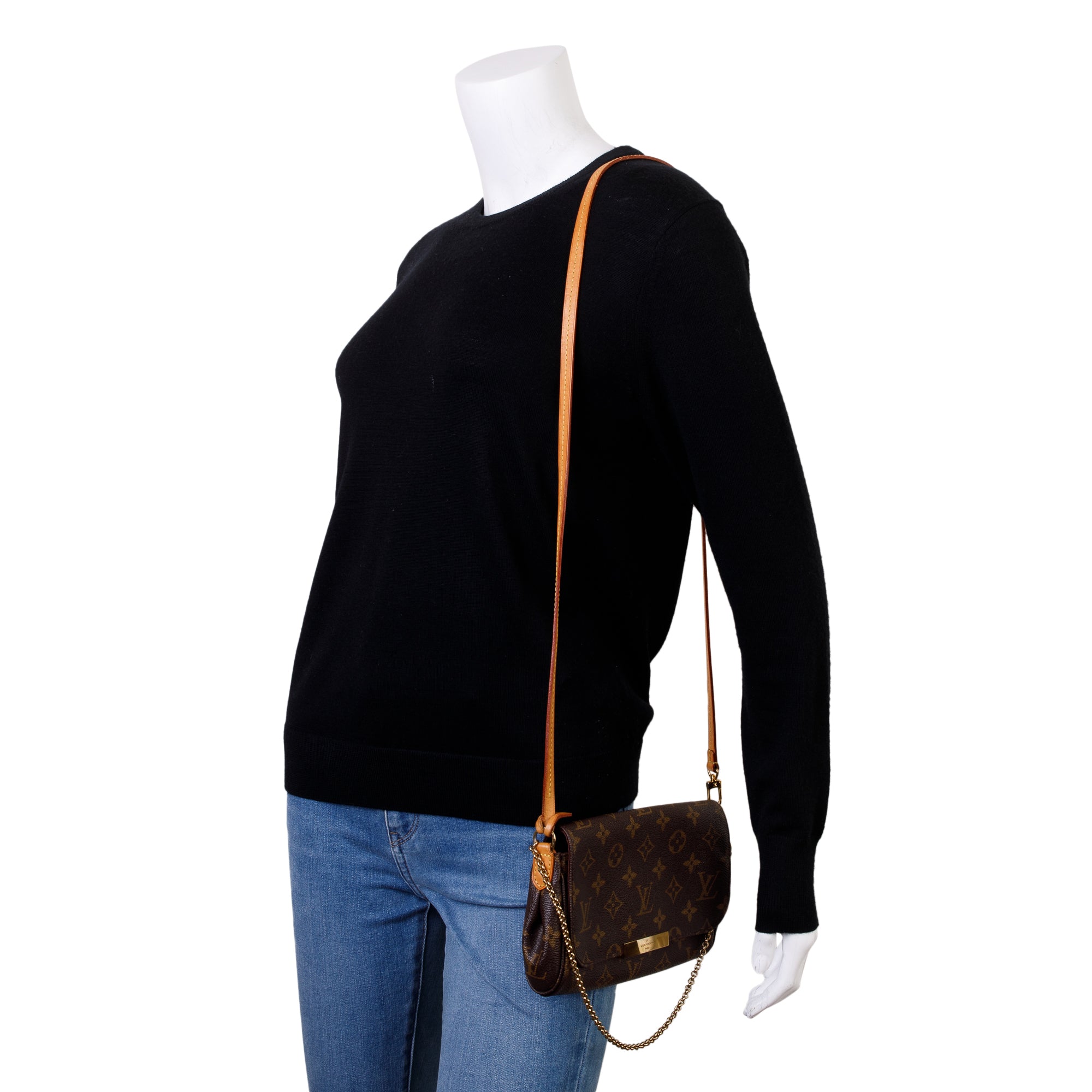 Louis Vuitton Monogram Favorite PM w/ Strap