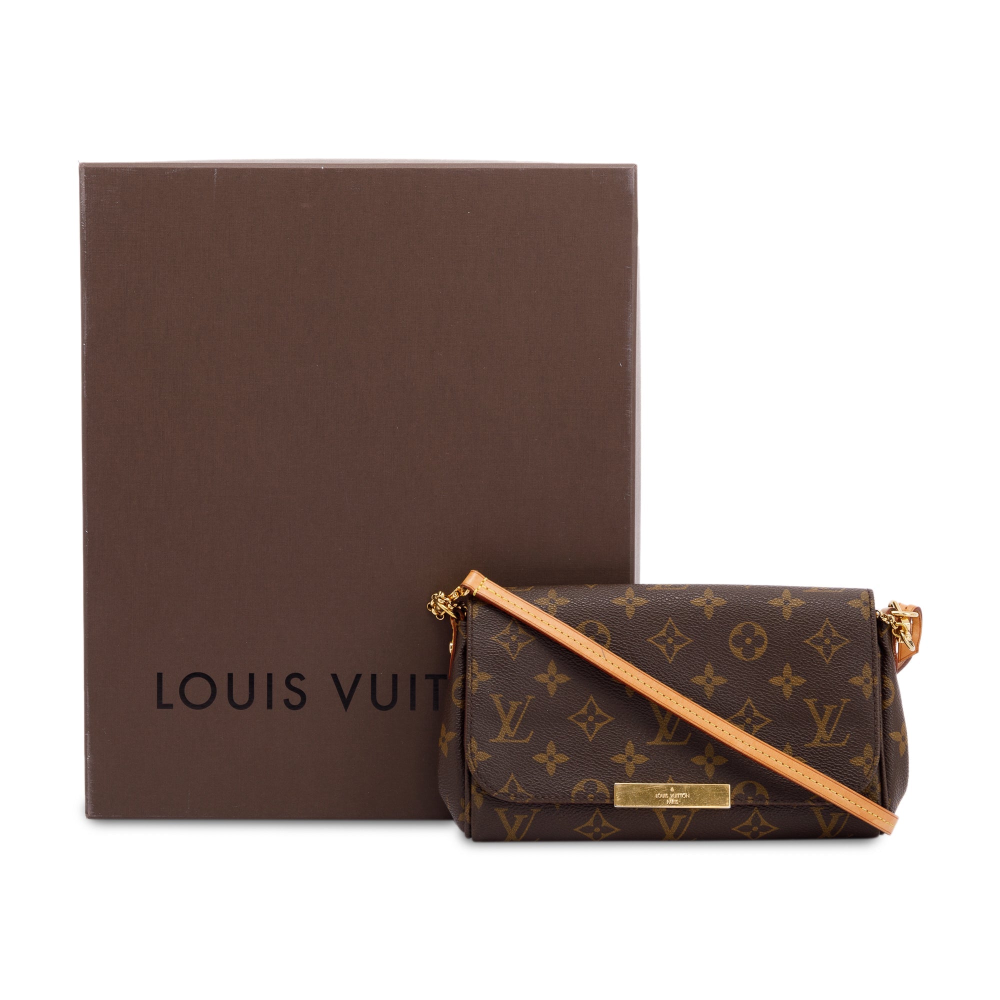 Louis Vuitton Monogram Favorite PM with Strap w/ Box