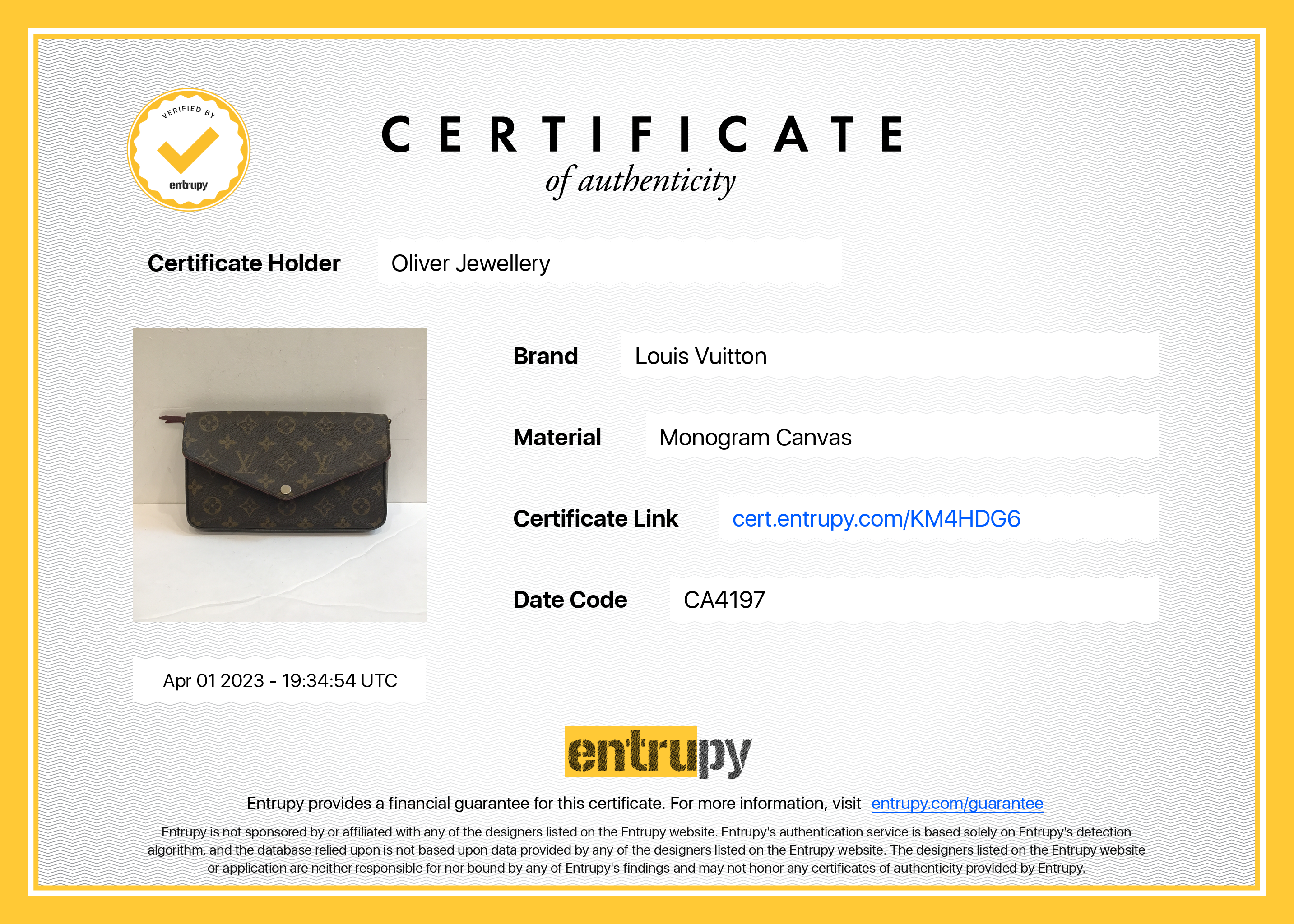 Louis Vuitton Monogram Felicie Pochette w/ Inserts