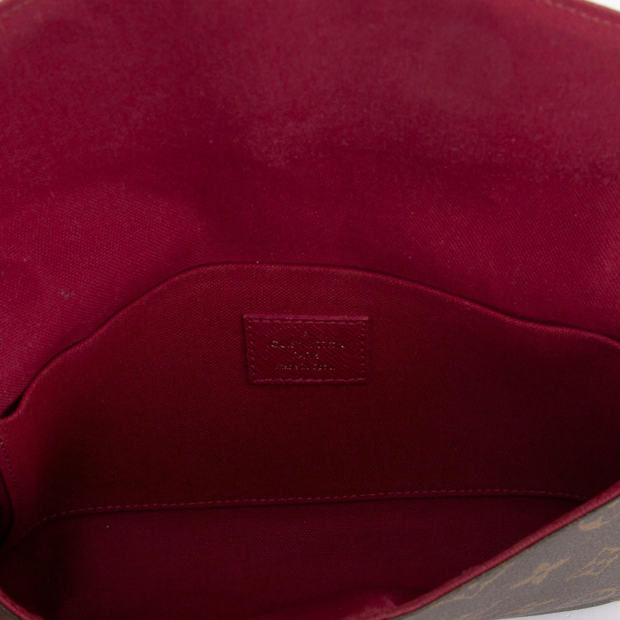 Louis Vuitton Monogram Felicie Pochette w/ Inserts