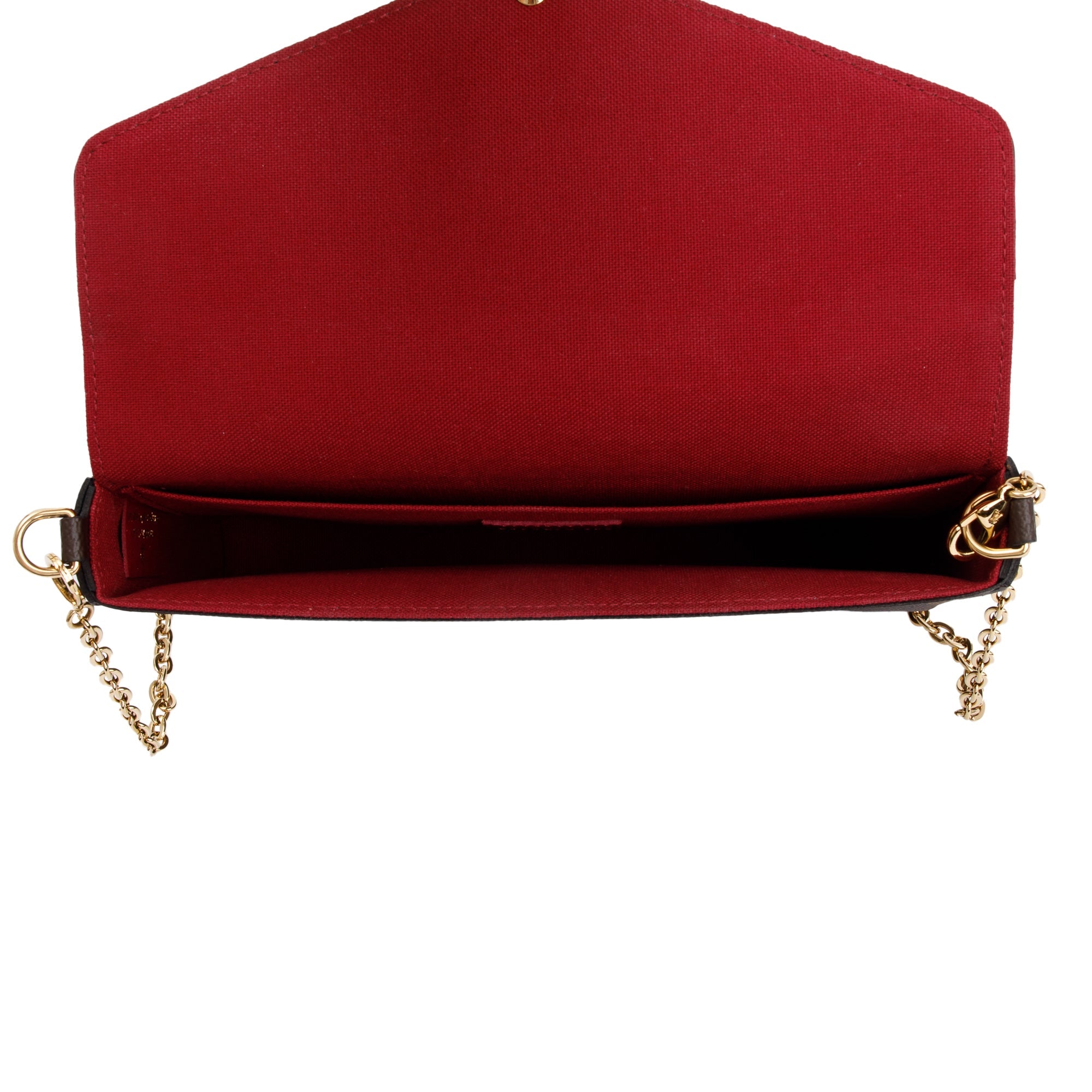 Louis Vuitton Monogram Felicie Pochette w/ Inserts, Box & Receipt