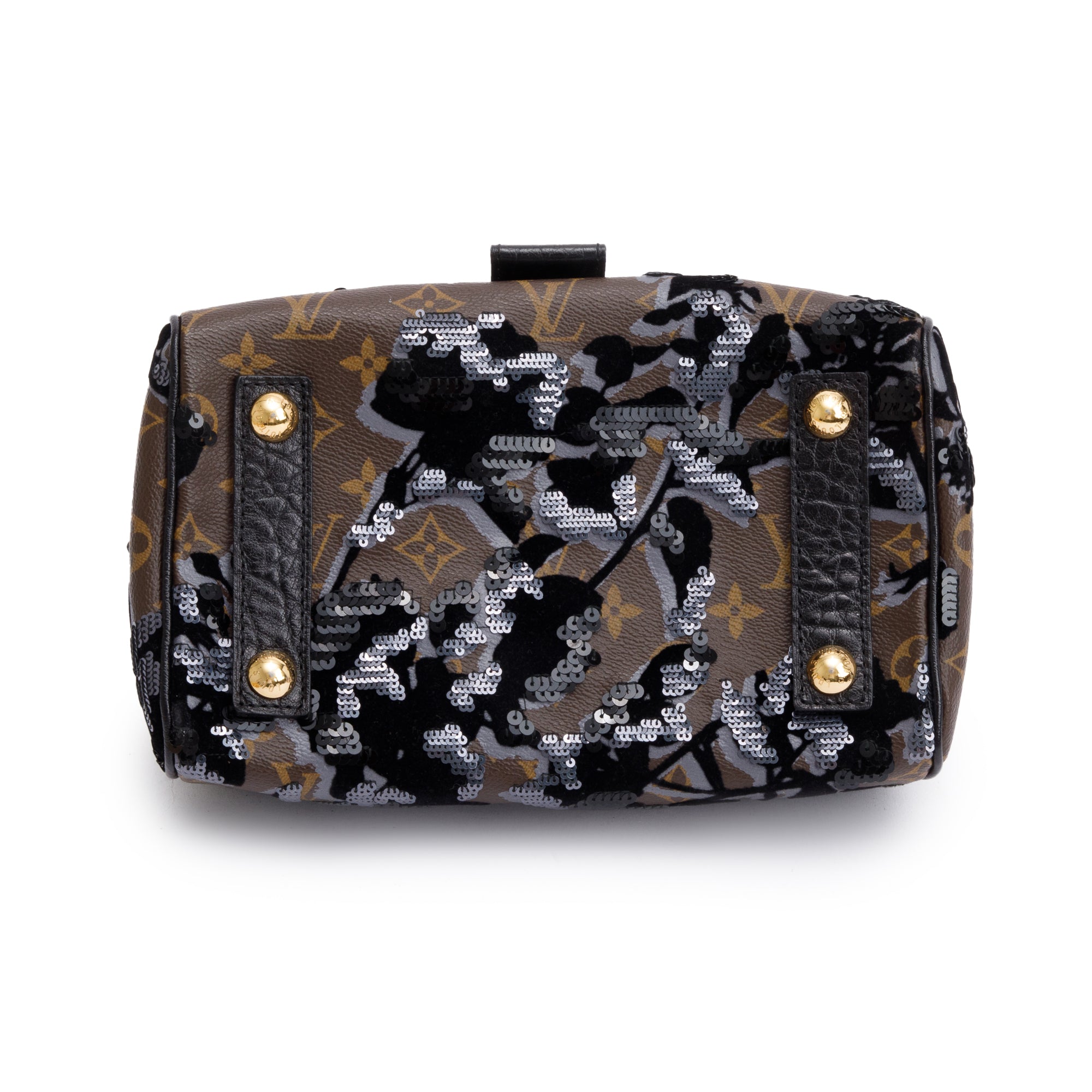 Louis Vuitton Monogram Fleur De Jais Carrousel Handle Bag