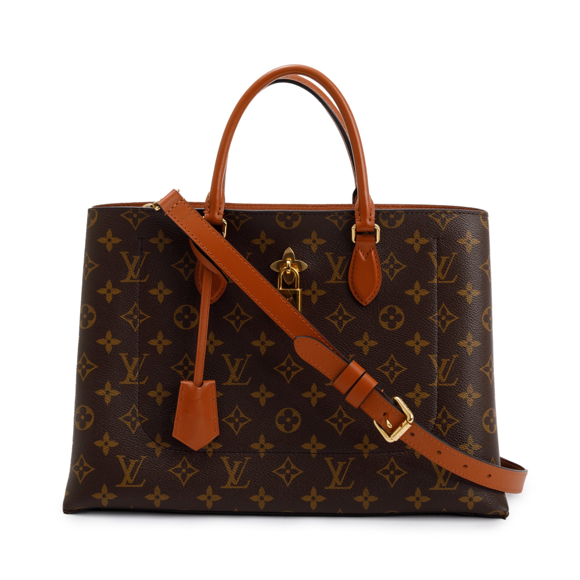 Louis Vuitton Monogram Flower Tote w/ Strap