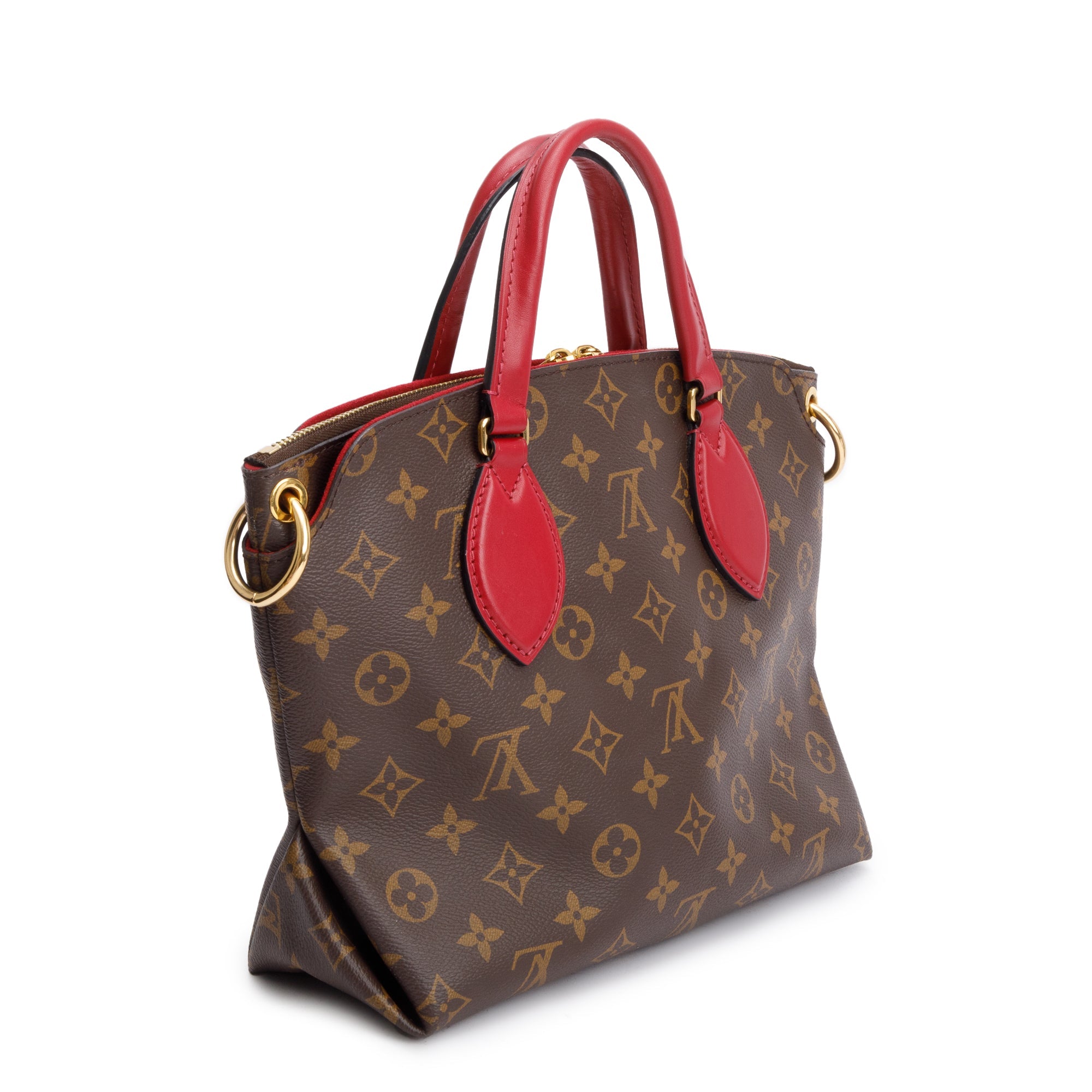 Louis Vuitton Monogram Flower Zipped Tote PM w/ Strap