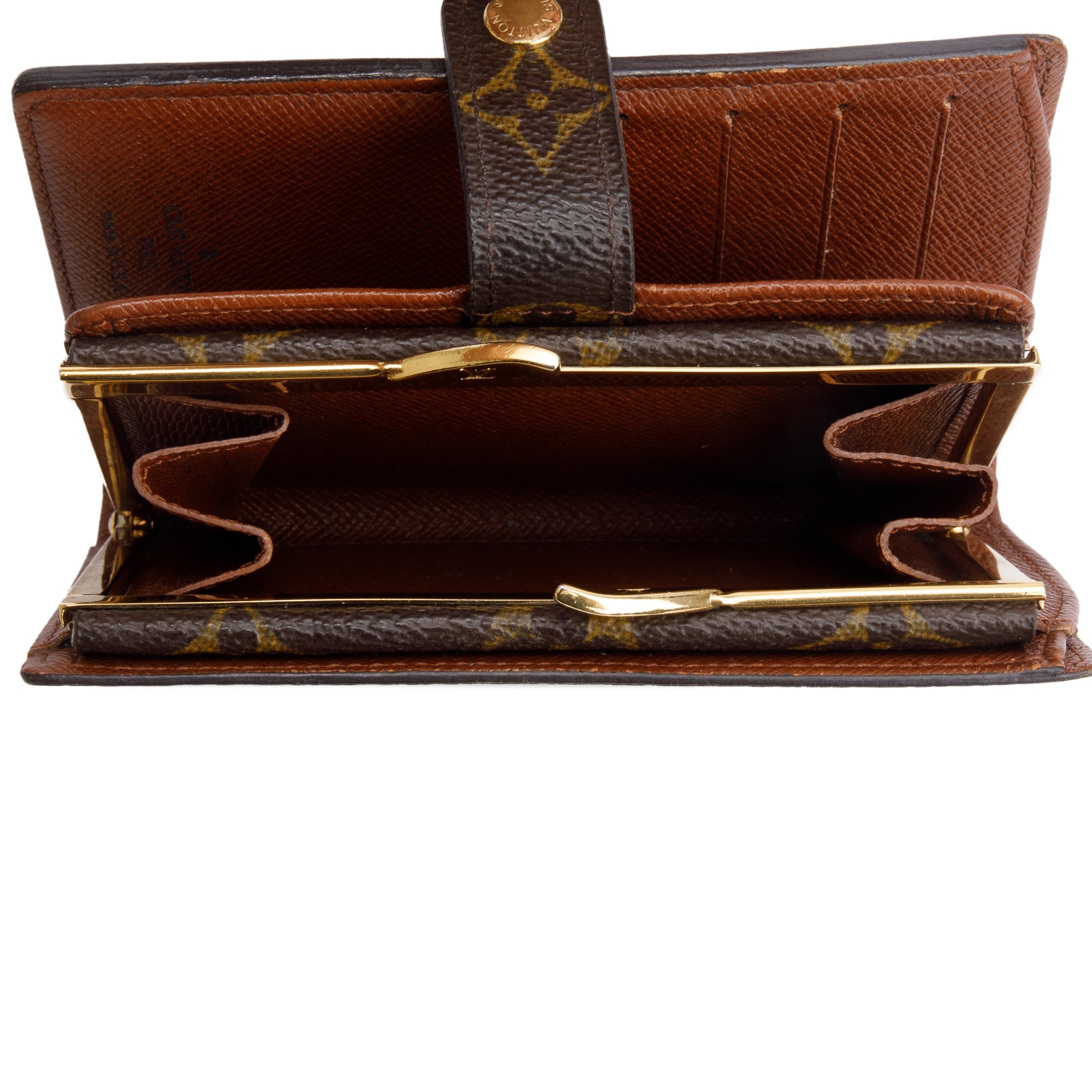 Louis Vuitton Monogram French Purse Compact Wallet