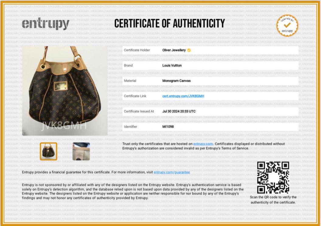 Louis Vuitton Monogram Galleria PM