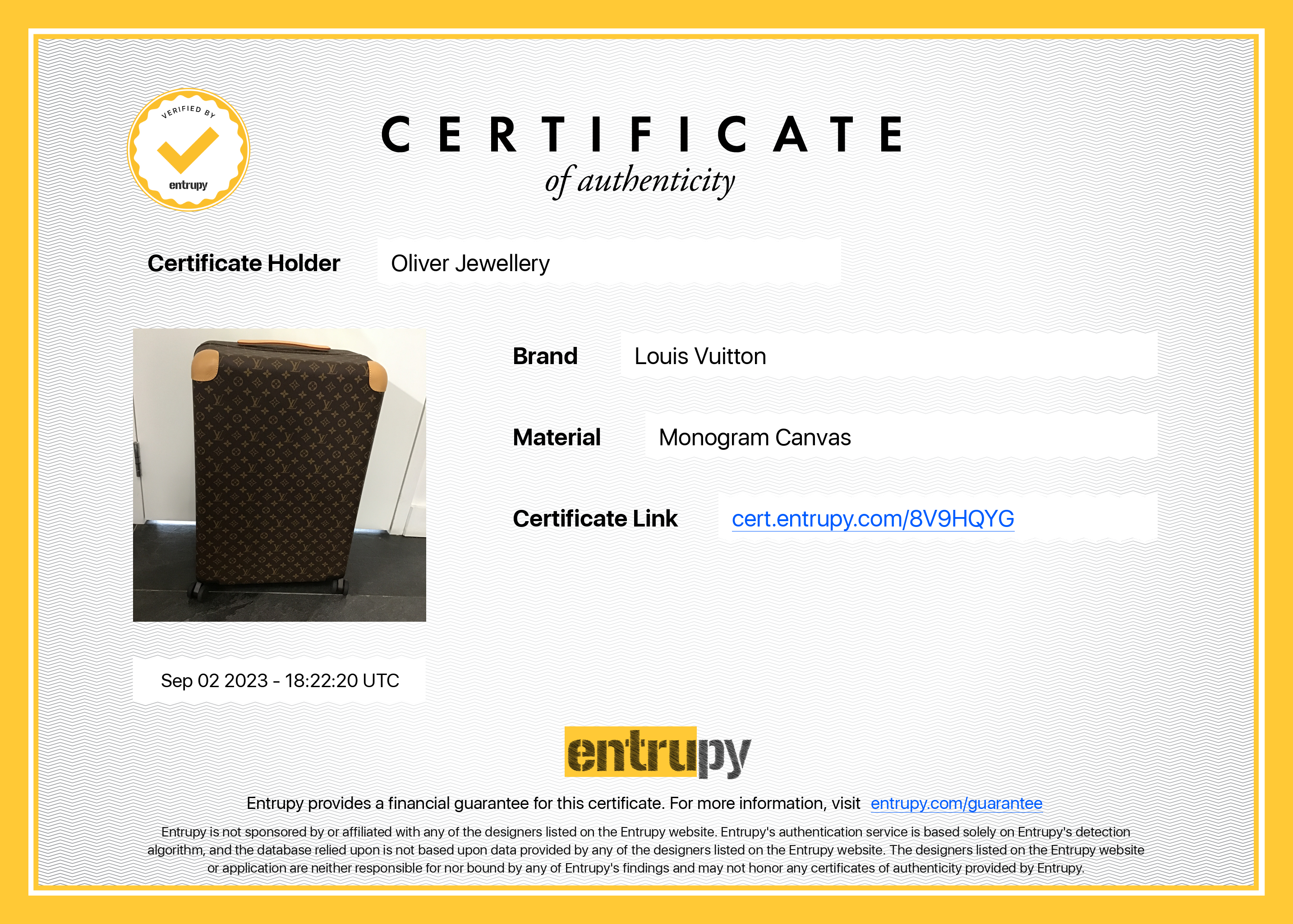 Louis Vuitton Monogram Horizon 70 Luggage