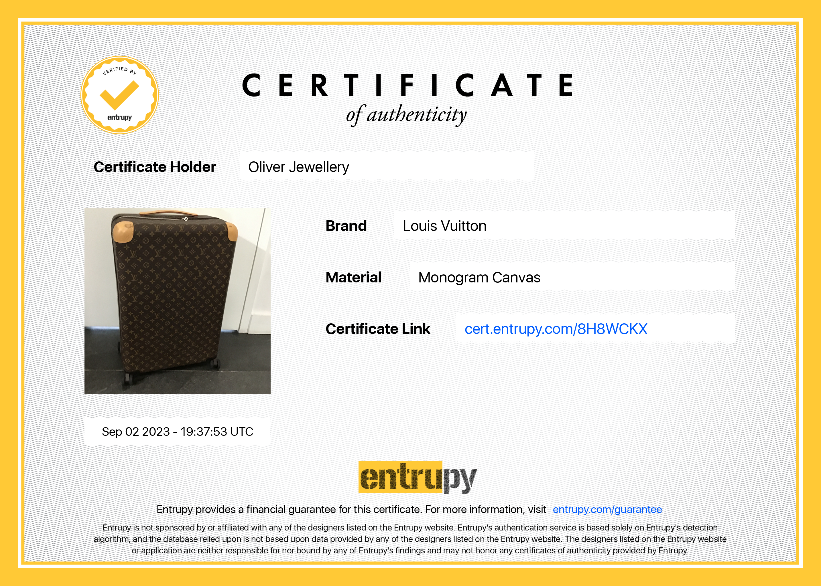 Louis Vuitton Monogram Horizon 70 Luggage