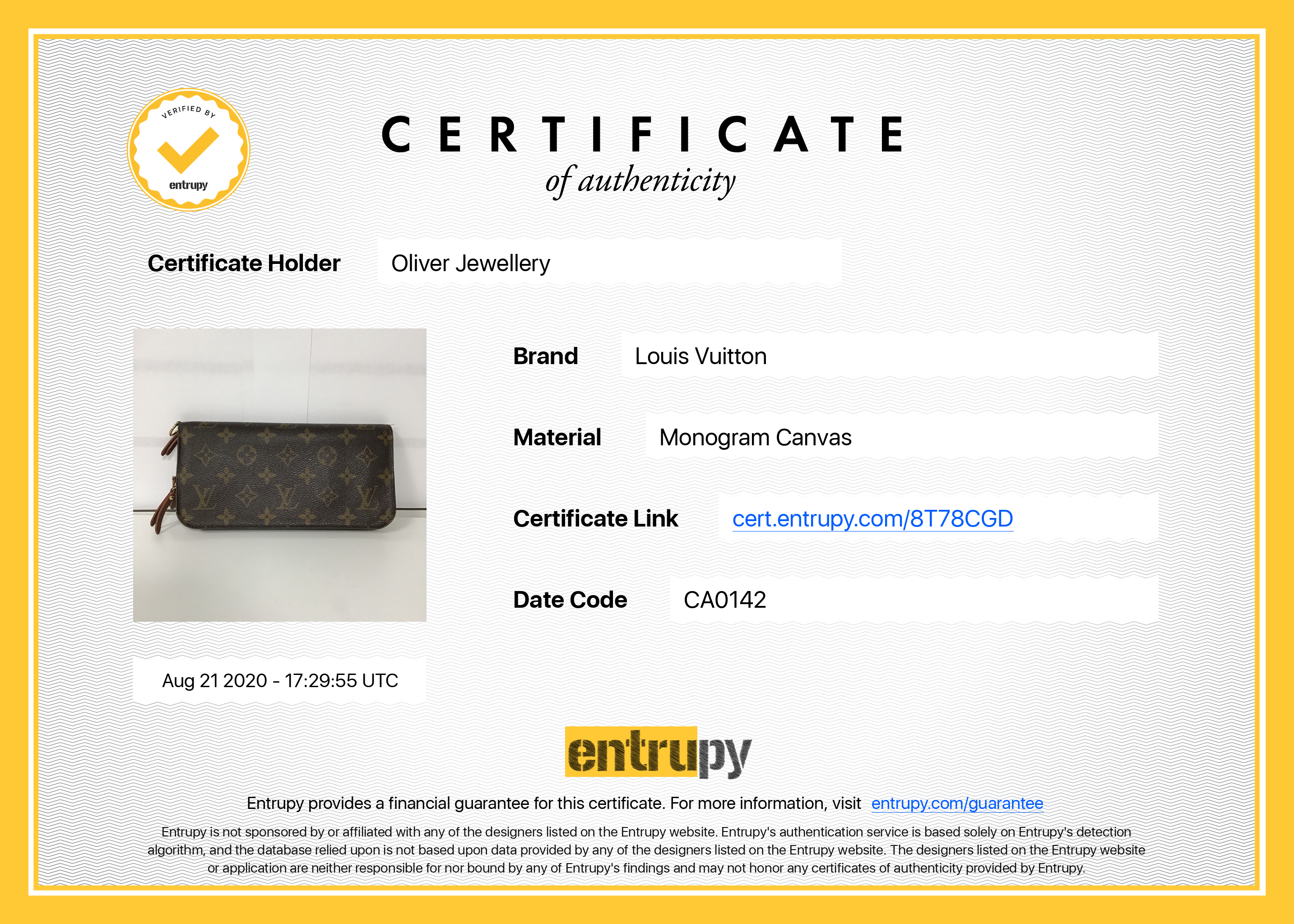 Louis Vuitton Monogram Insolite Wallet