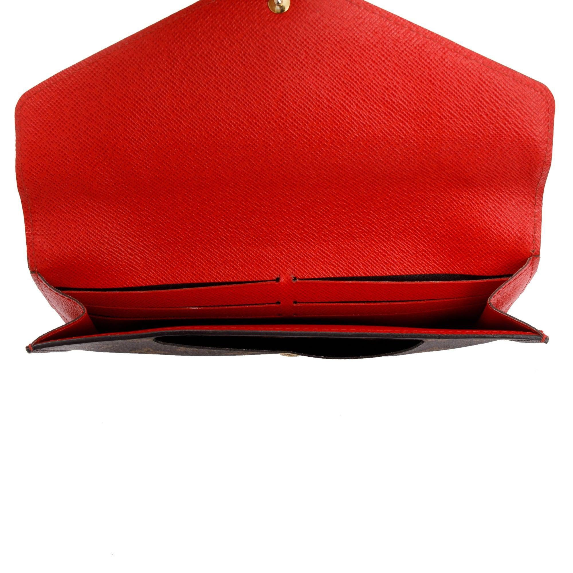 Louis Vuitton Monogram Jeanne Wallet w/ Insert